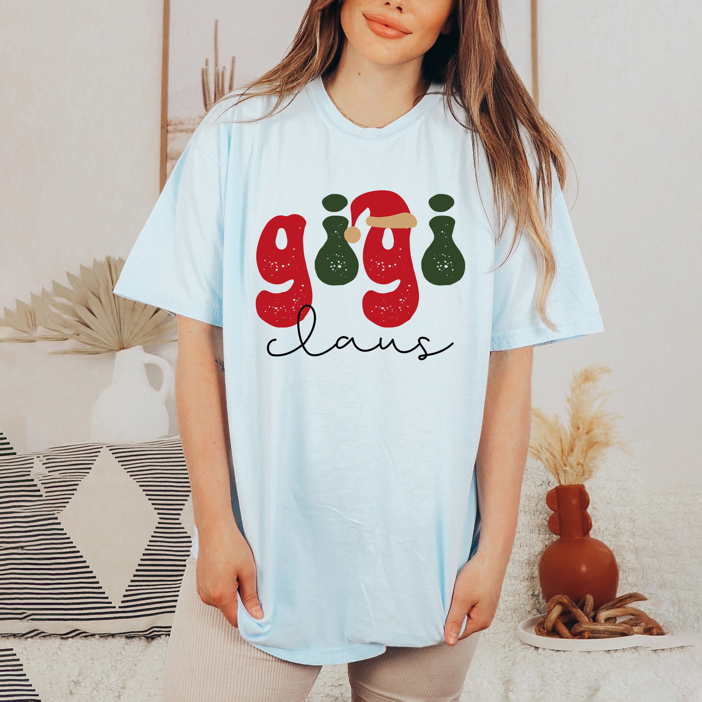 Gigi Claus Hat | Garment Dyed Tee