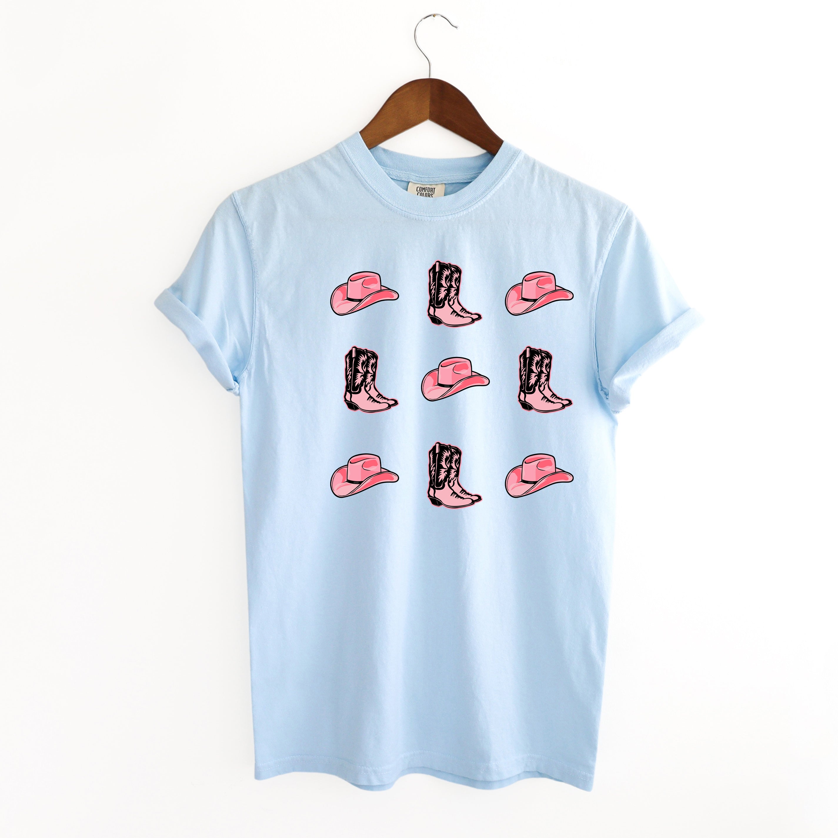 Cowgirl Collage | Garment Dyed Short Sleeve Tee