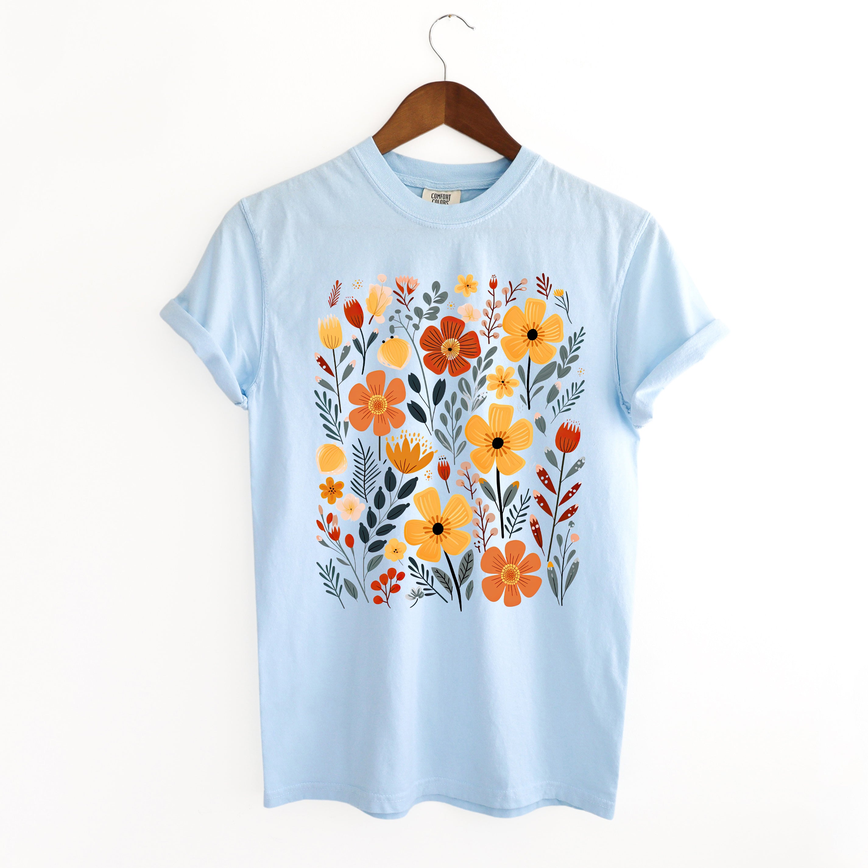 Nature Wildflowers | Garment Dyed Tee