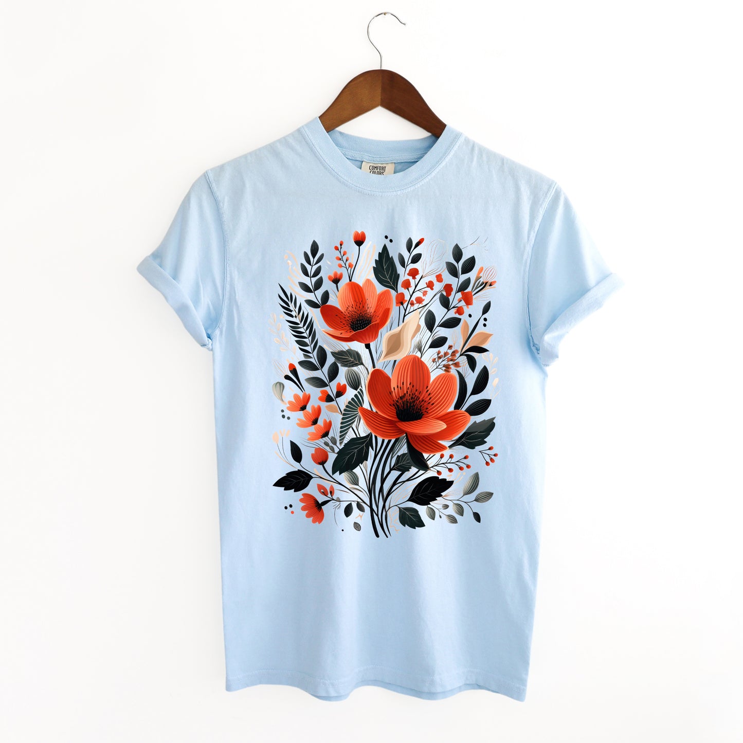 Rustic Flowers | Garment Dyed Tee