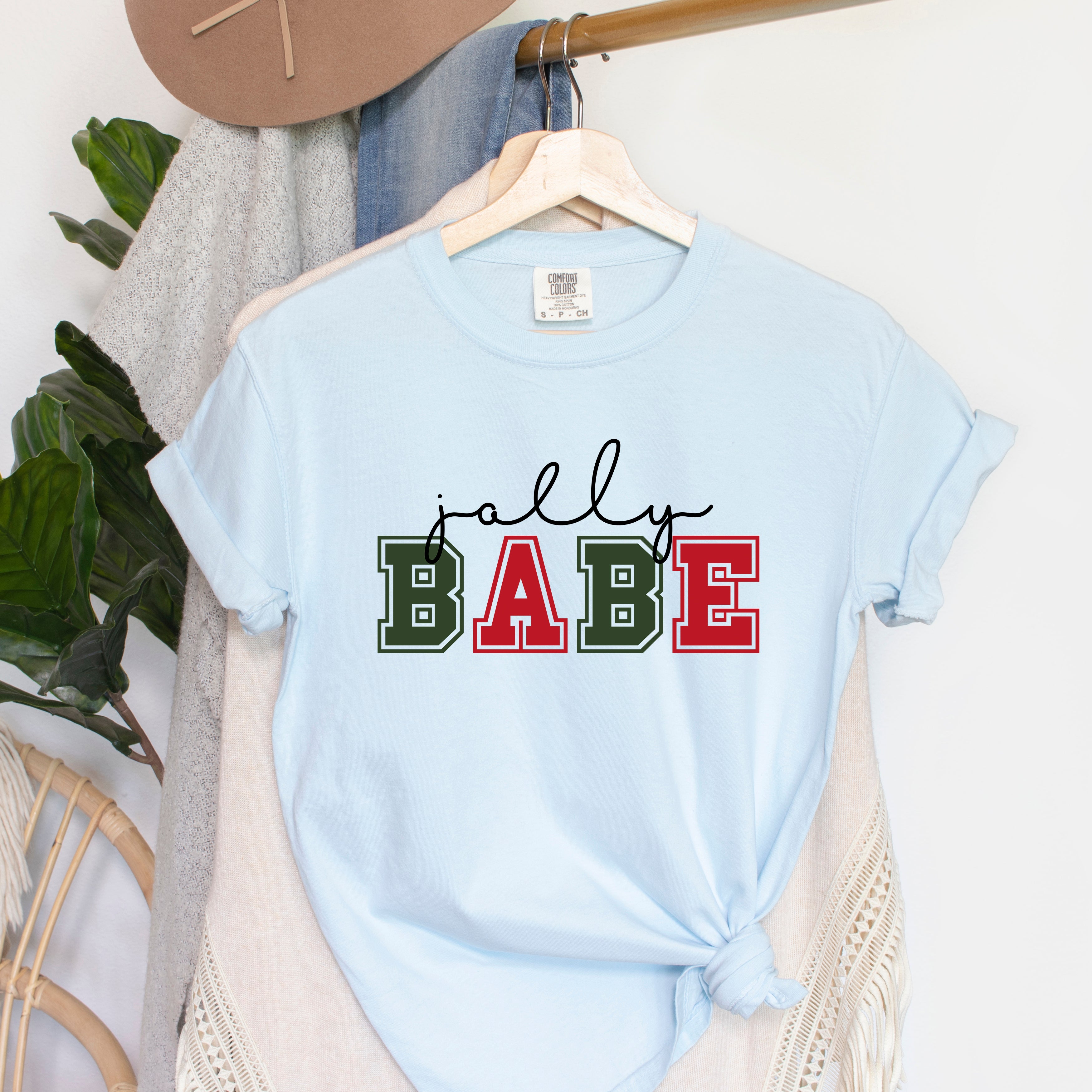 Jolly Babe Colorful  | Garment Dyed Tee