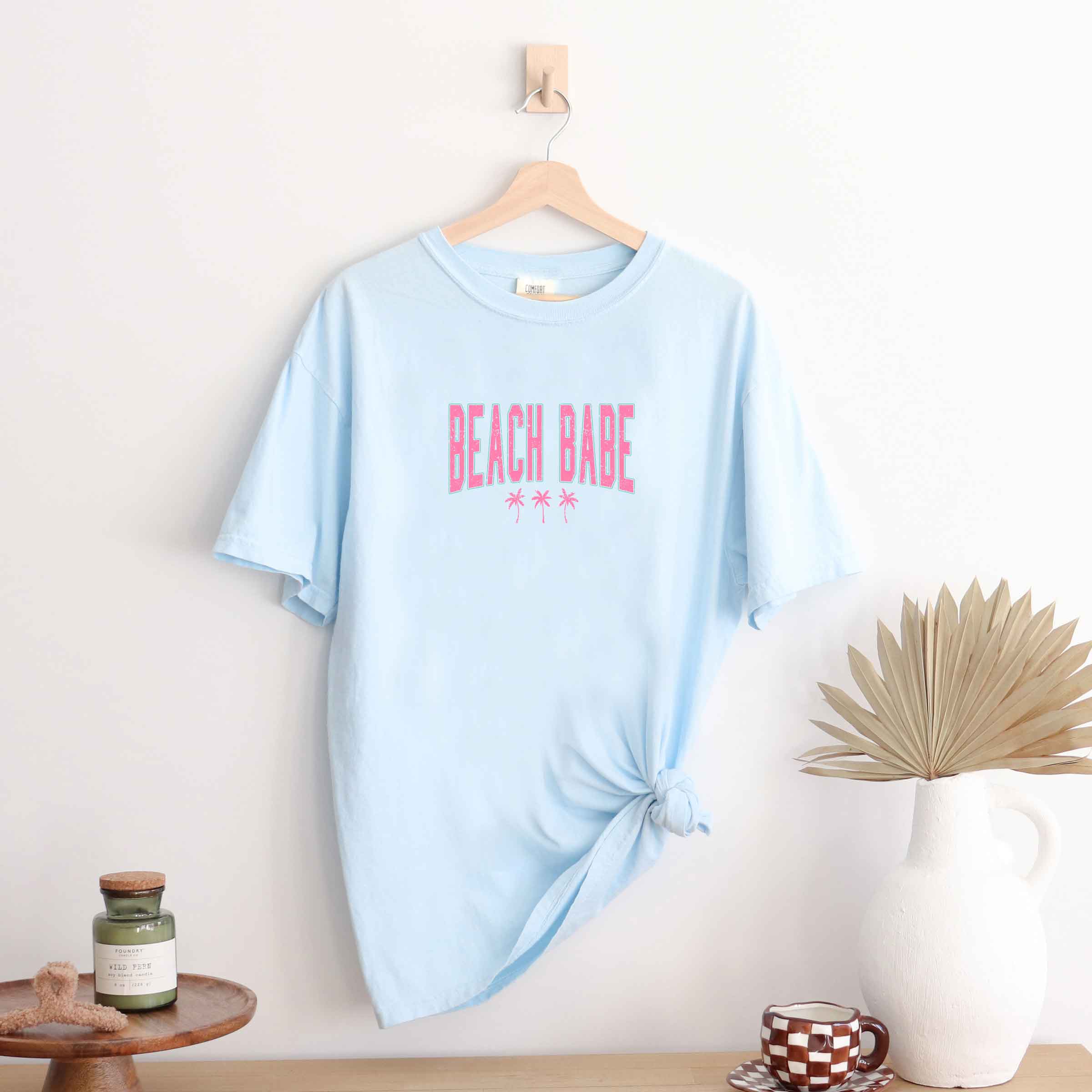 Beach Babe Trees | Garment Dyed Short Sleeve Tee