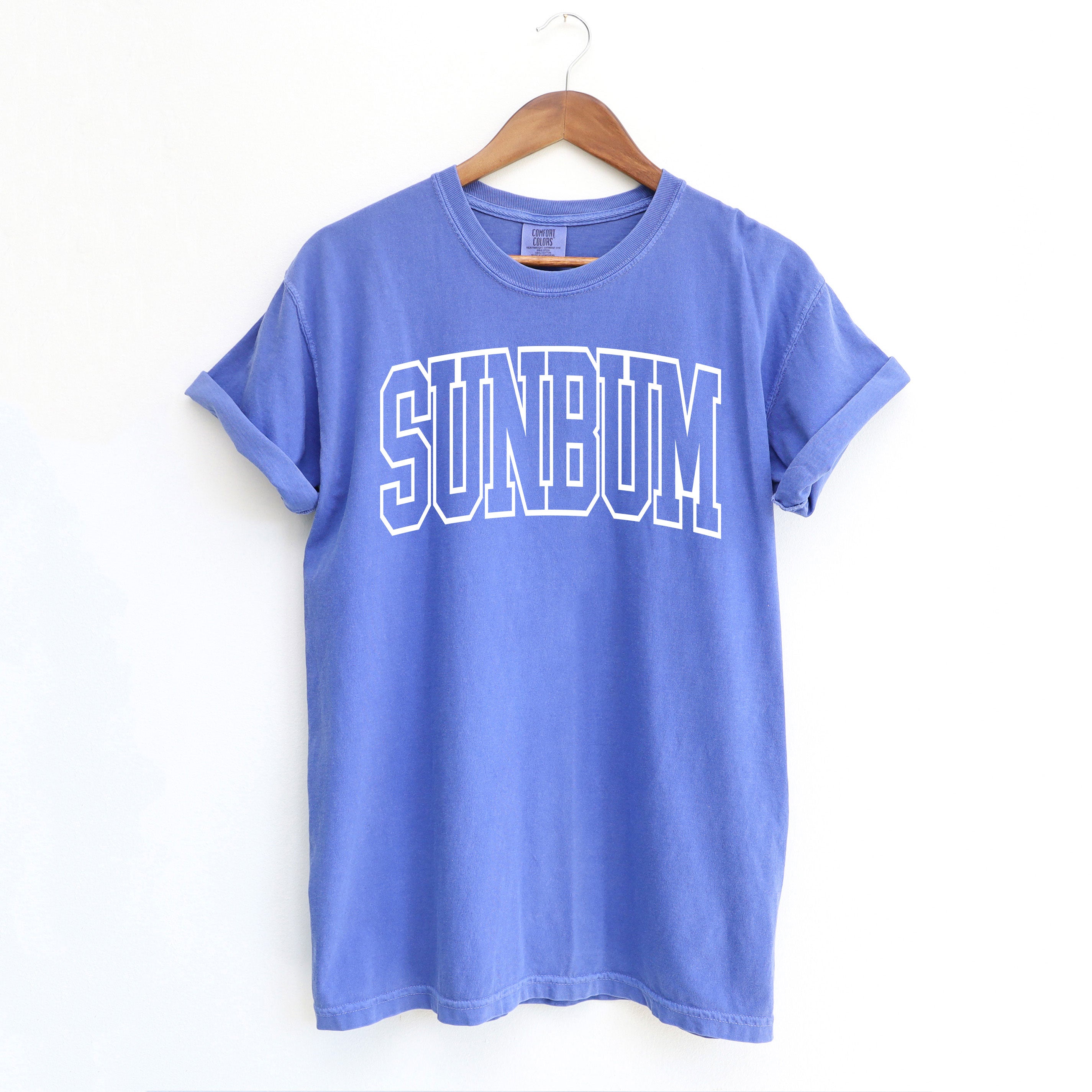 Varsity Sunbum | Garment Dyed Short Sleeve Tee