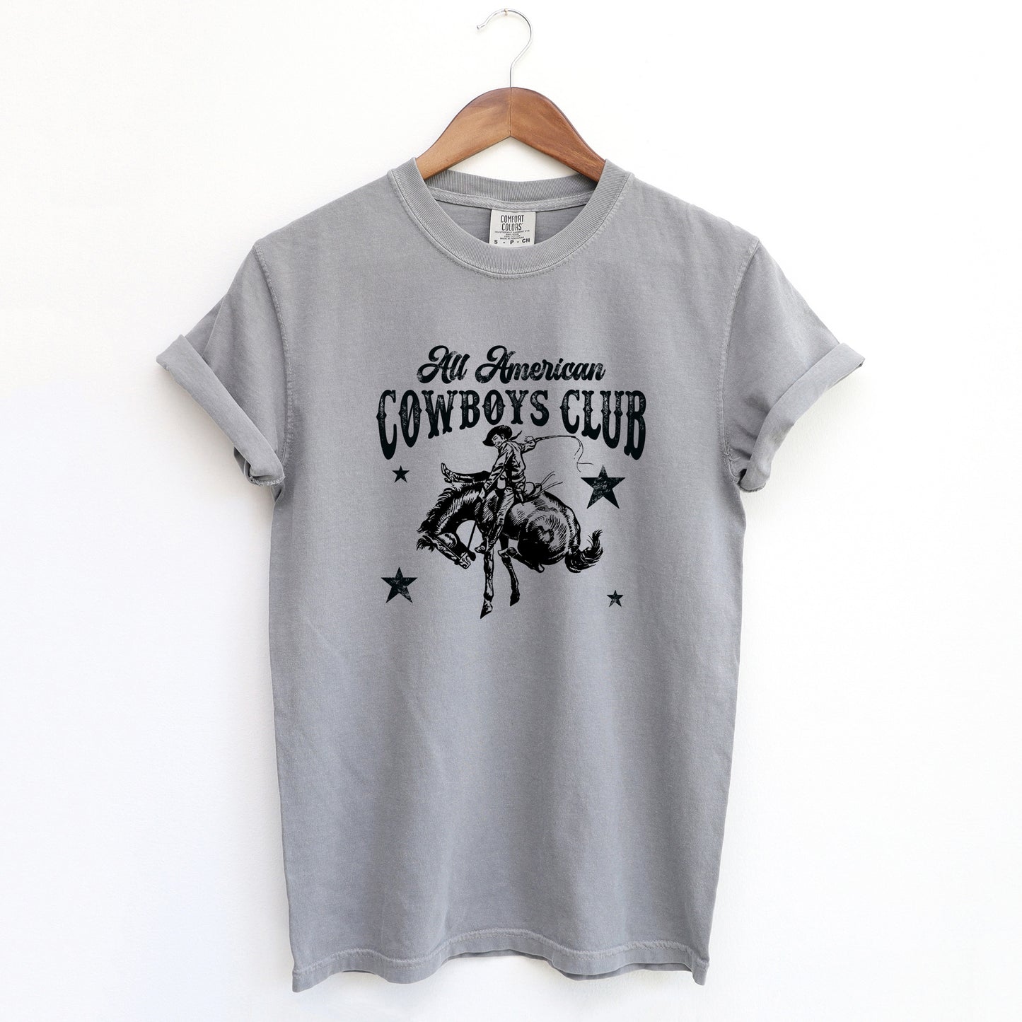 All American Cowboys Club | Garment Dyed Tee