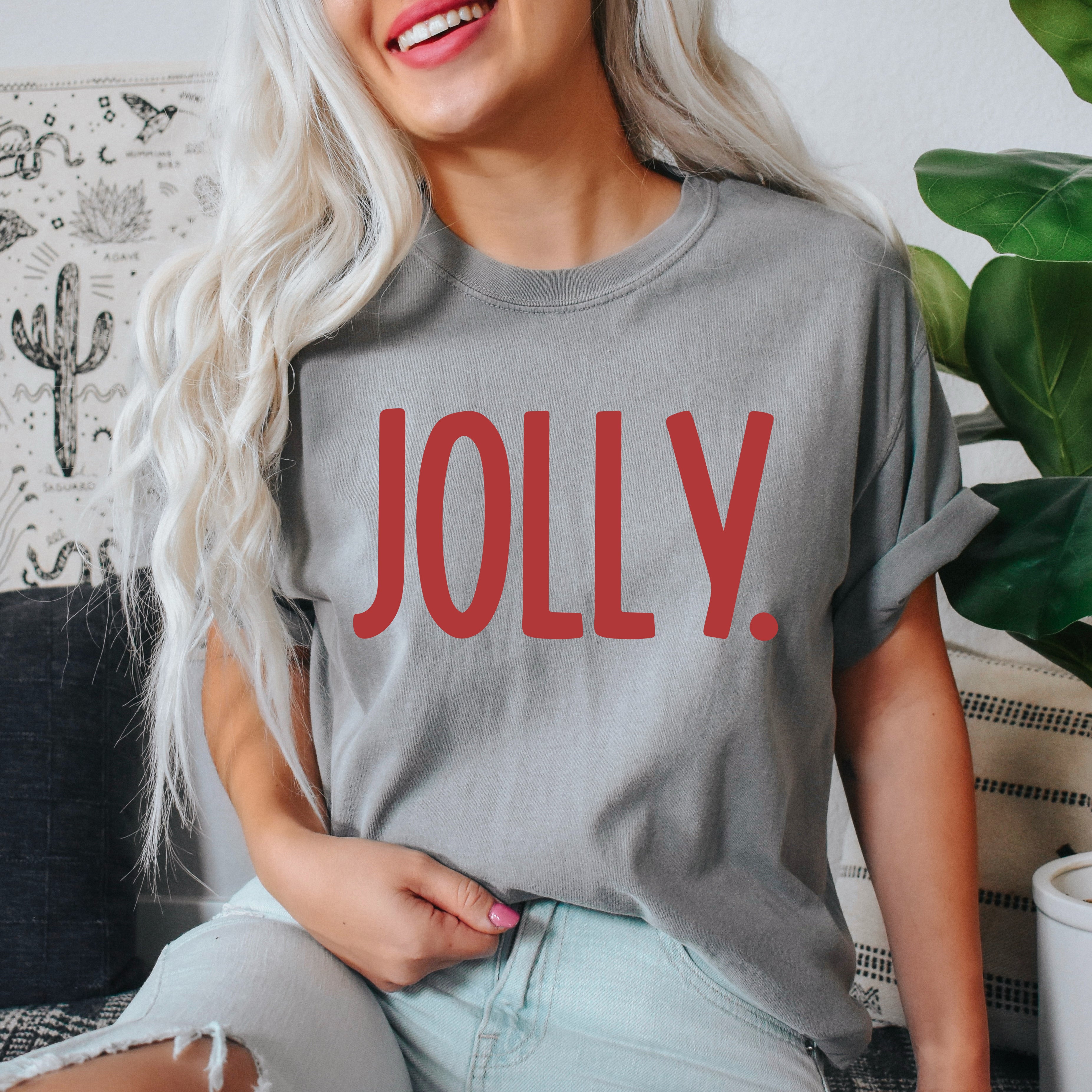 Jolly Bold | Garment Dyed Tee