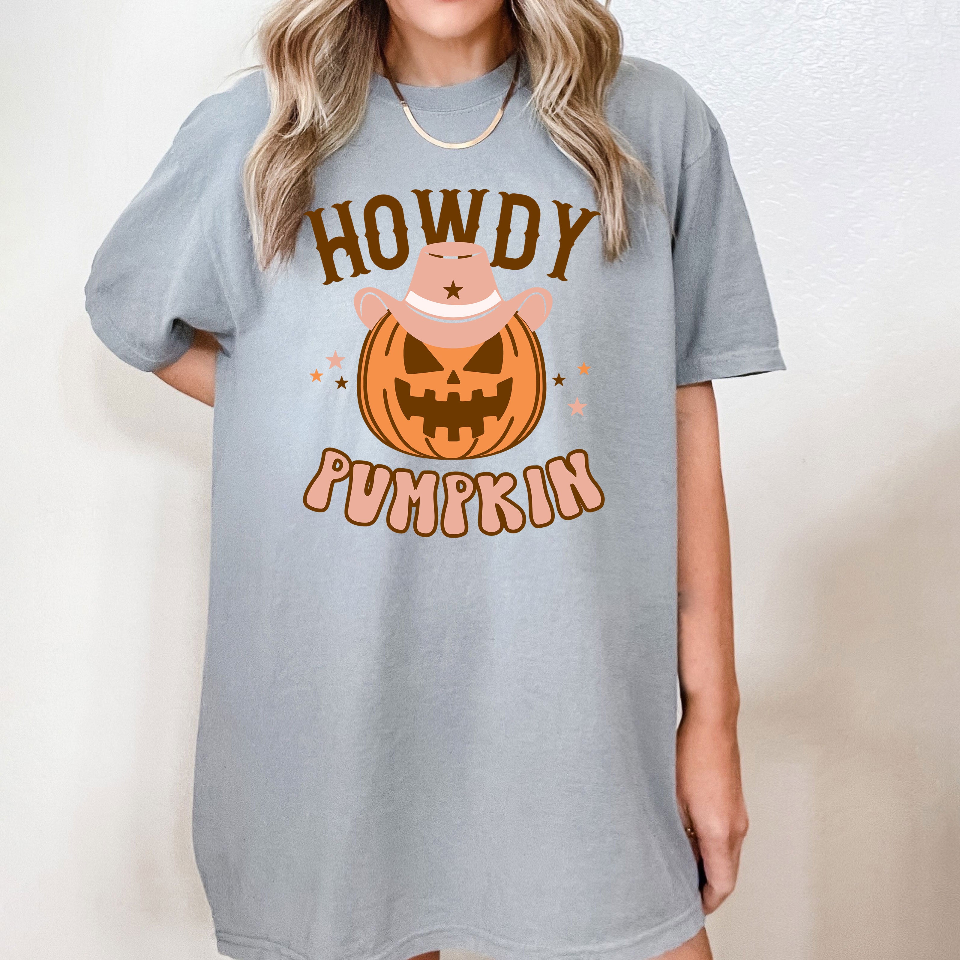 Howdy Pumpkin | Garment Dyed Tee