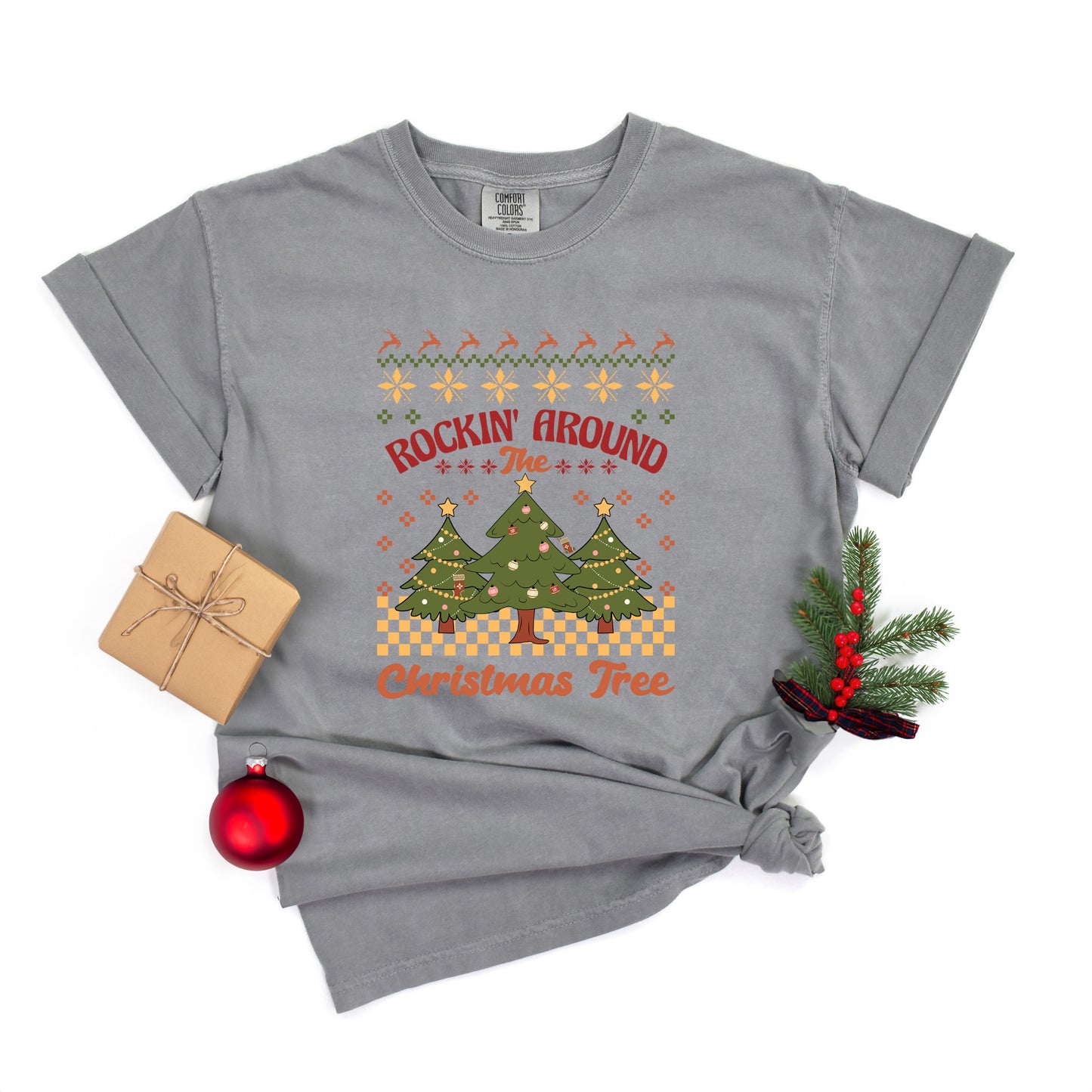 Rockin' Around Tree | Garment Dyed Tee