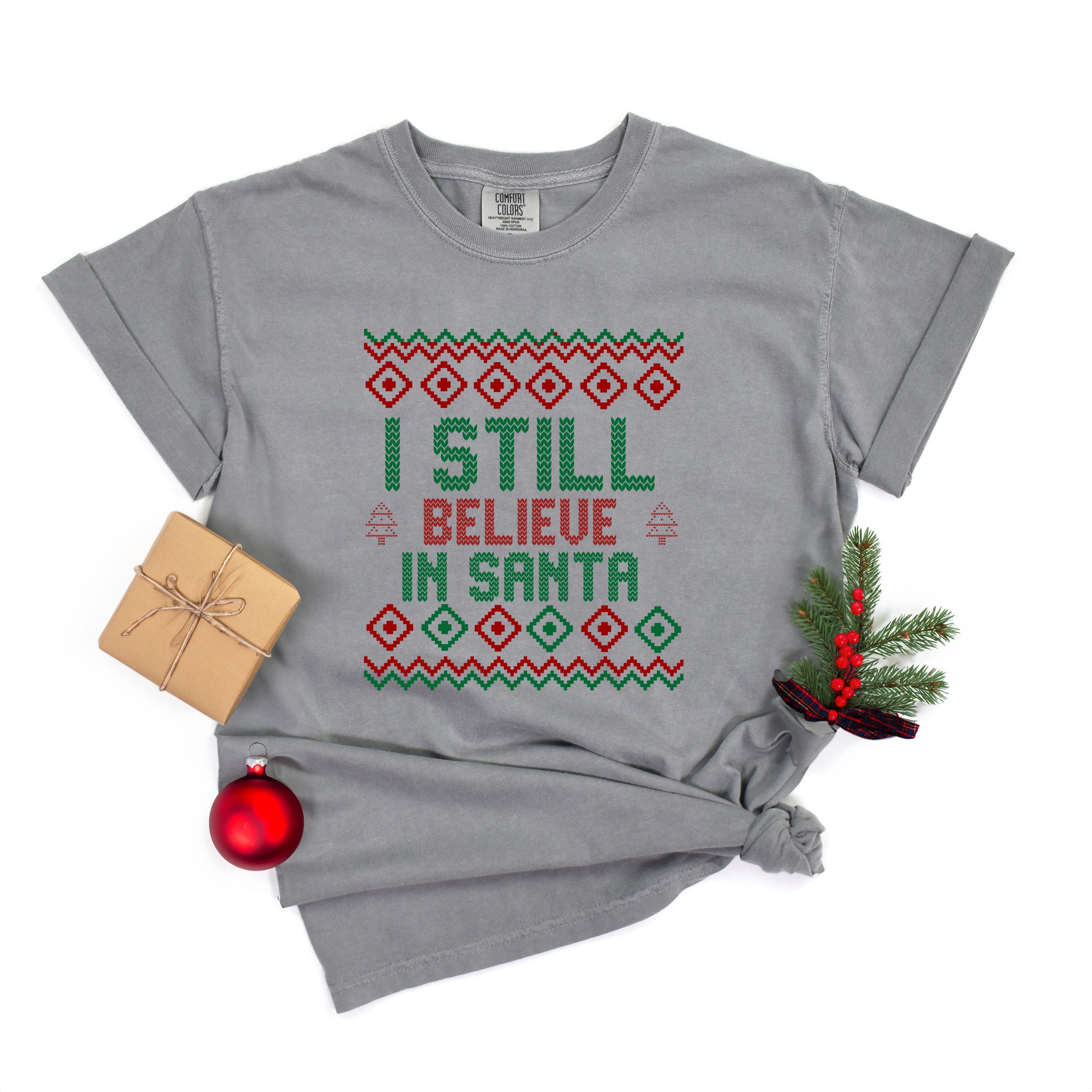 I Still Believe in Santa | Garment Dyed Tee