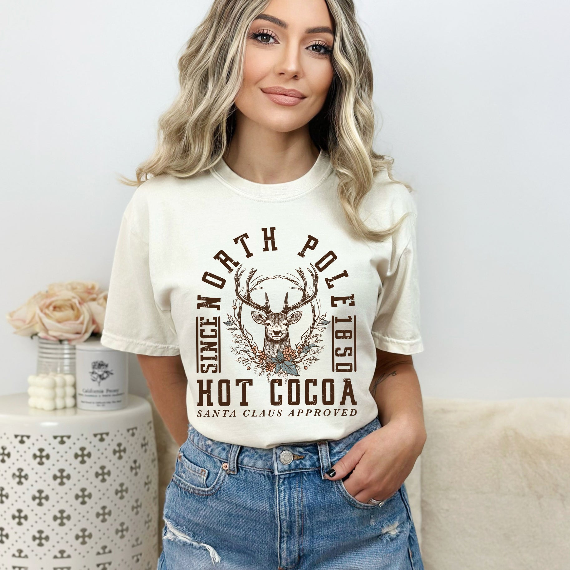 Santa Claus Approved | Garment Dyed Tee