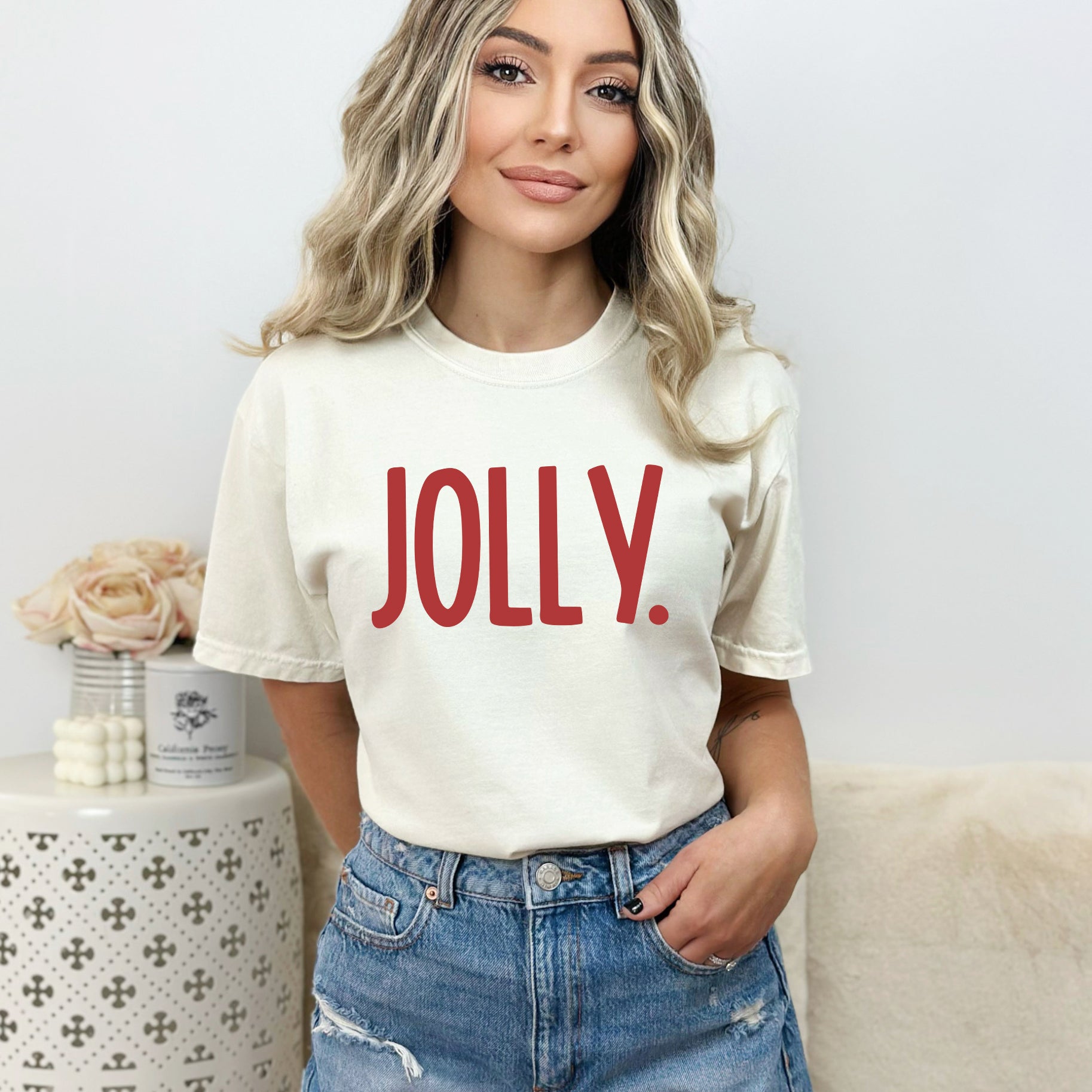 Jolly Bold | Garment Dyed Tee