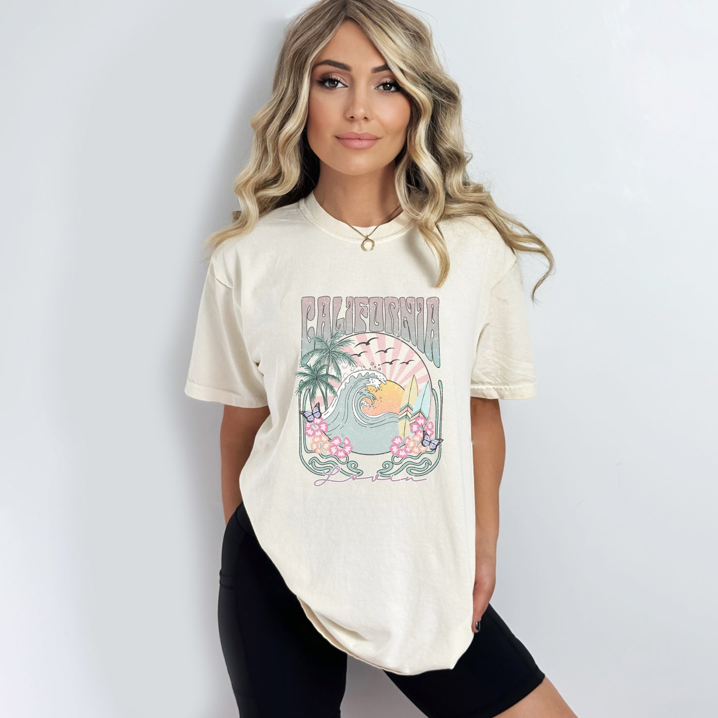 California Grunge | Garment Dyed Short Sleeve Tee