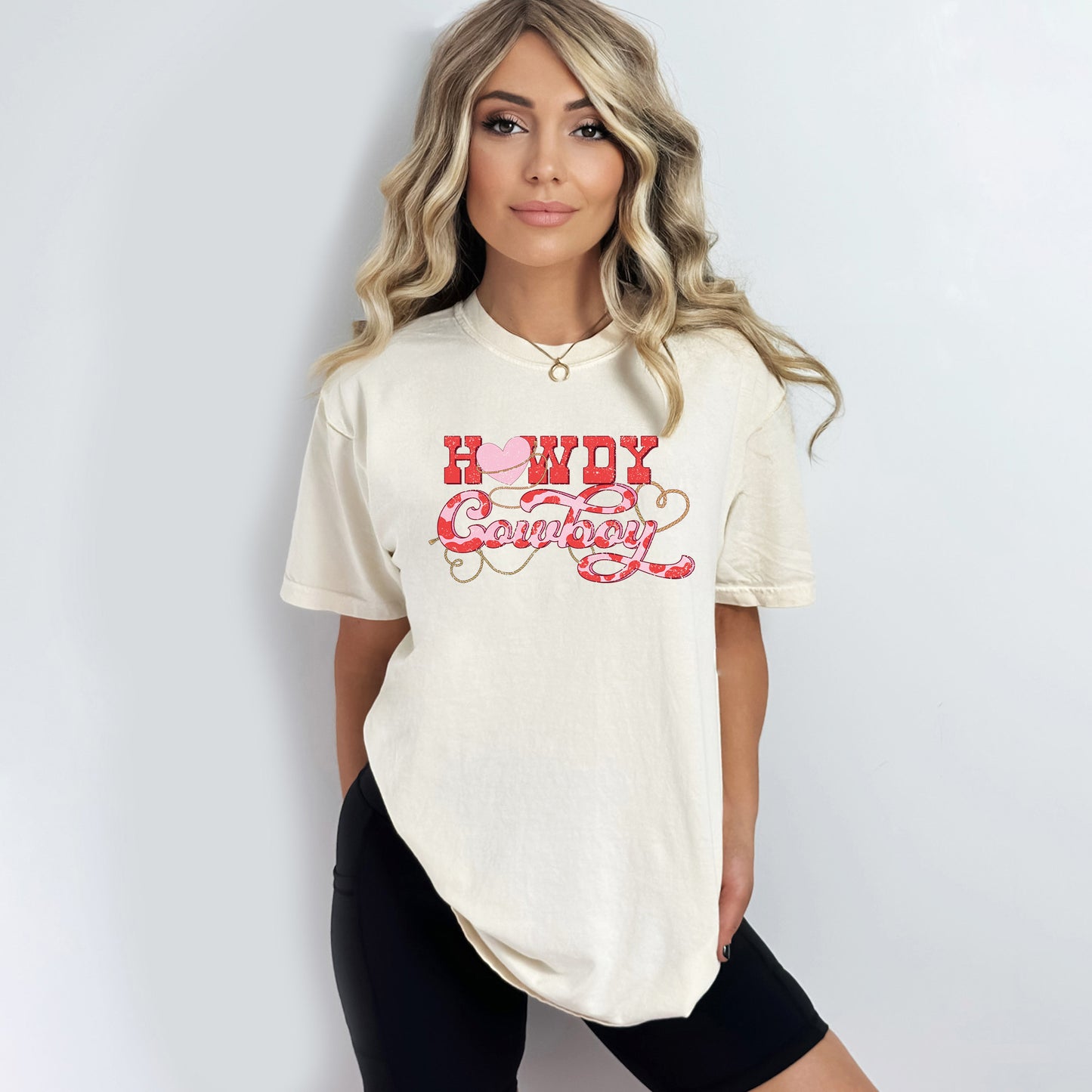 Howdy Cowboy | Garment Dyed Short Sleeve Tee