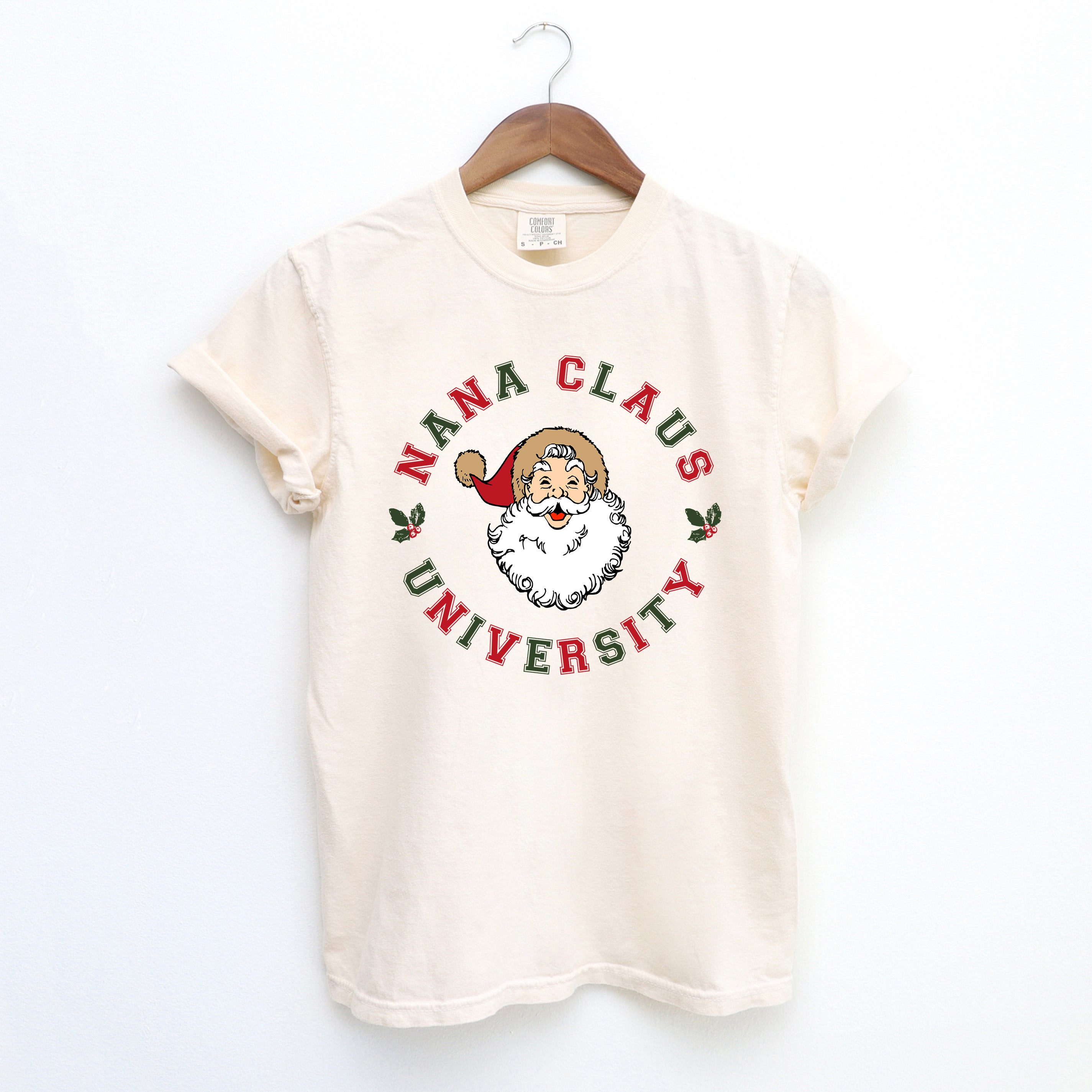 Nana Claus Circle  | Garment Dyed Tee
