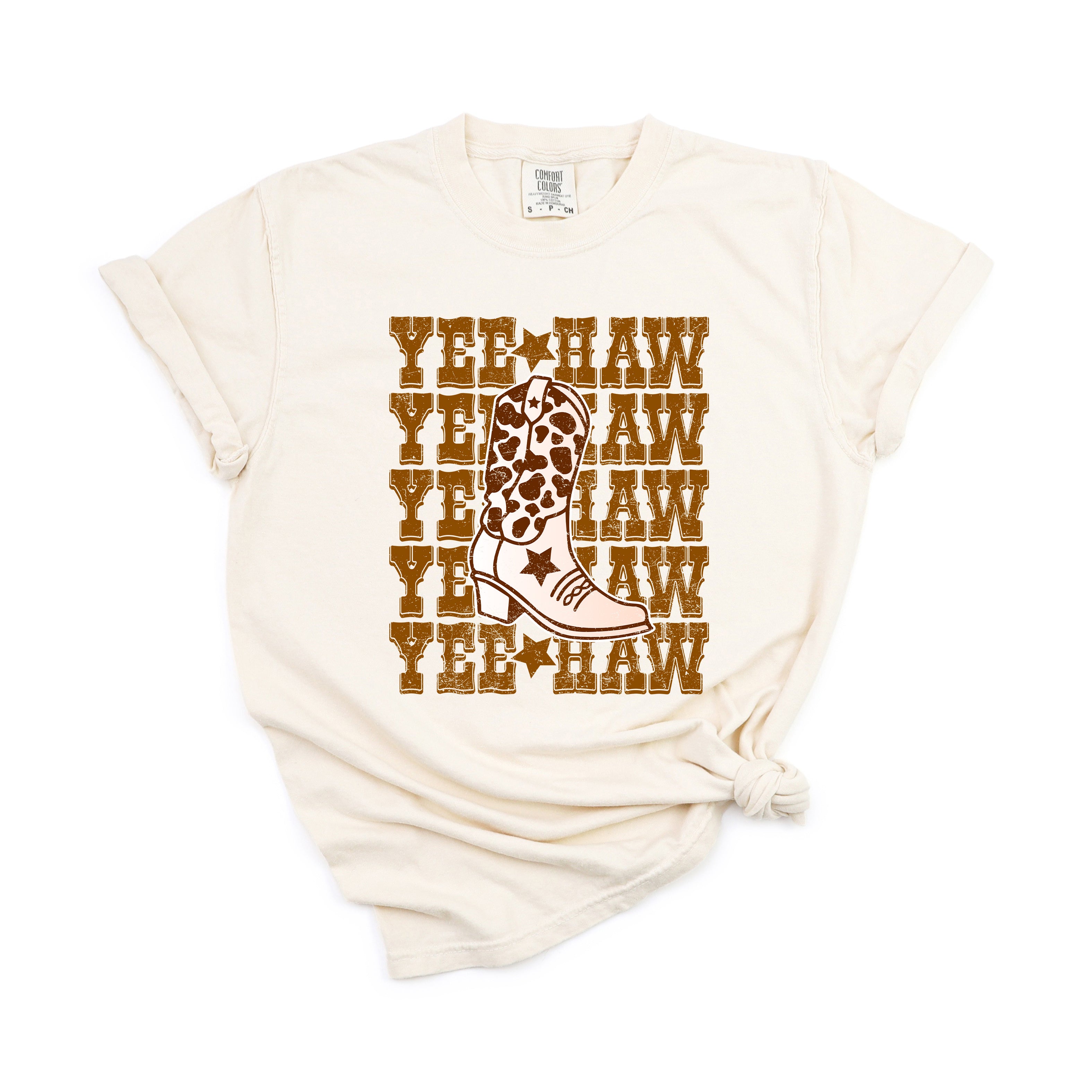 Yeehaw Boot | Garment Dyed Tee