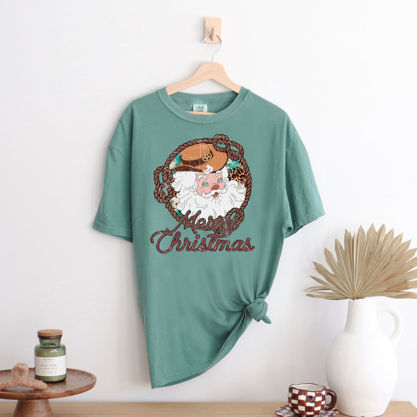 Western Santa | Garment Dyed Tee