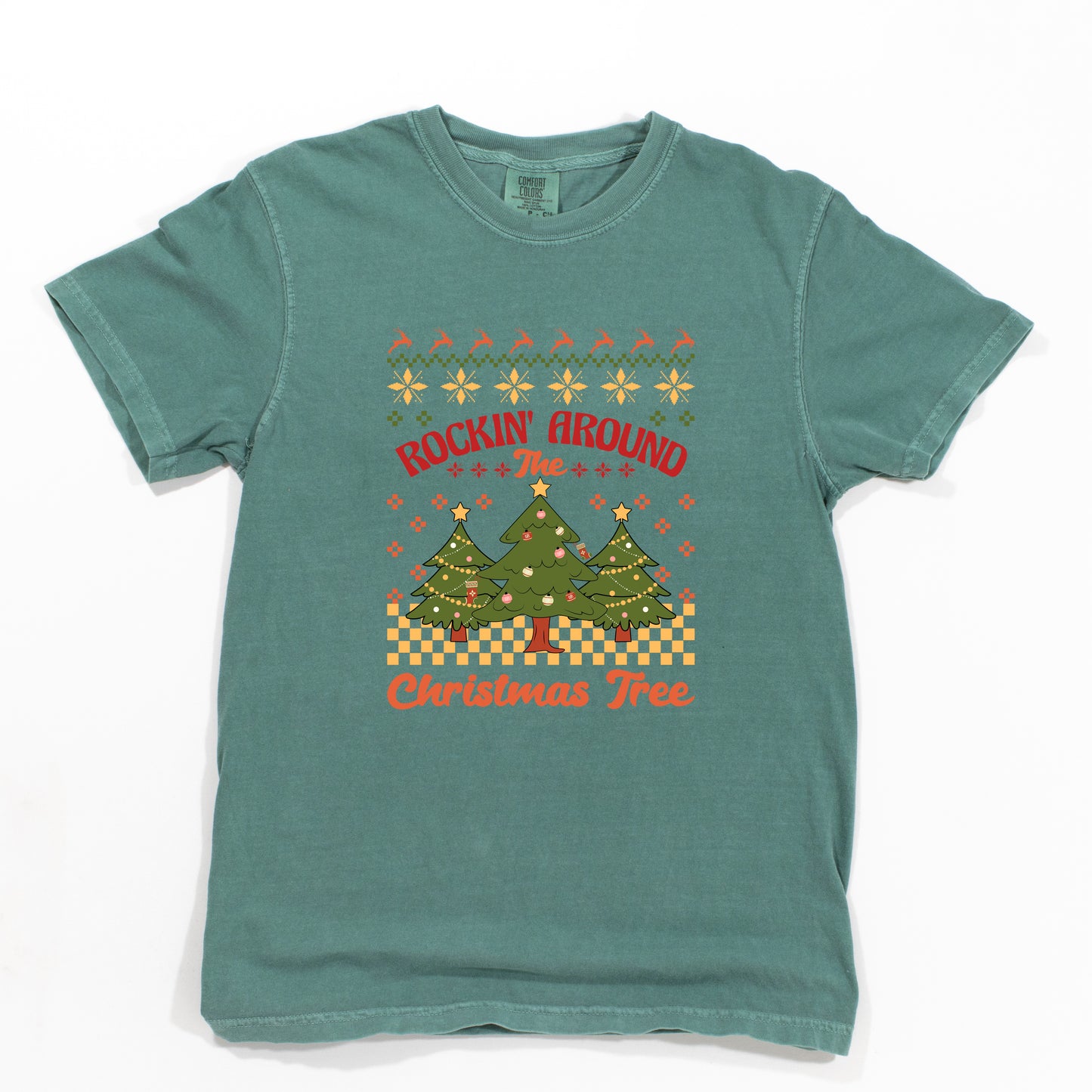 Rockin' Around Tree | Garment Dyed Tee