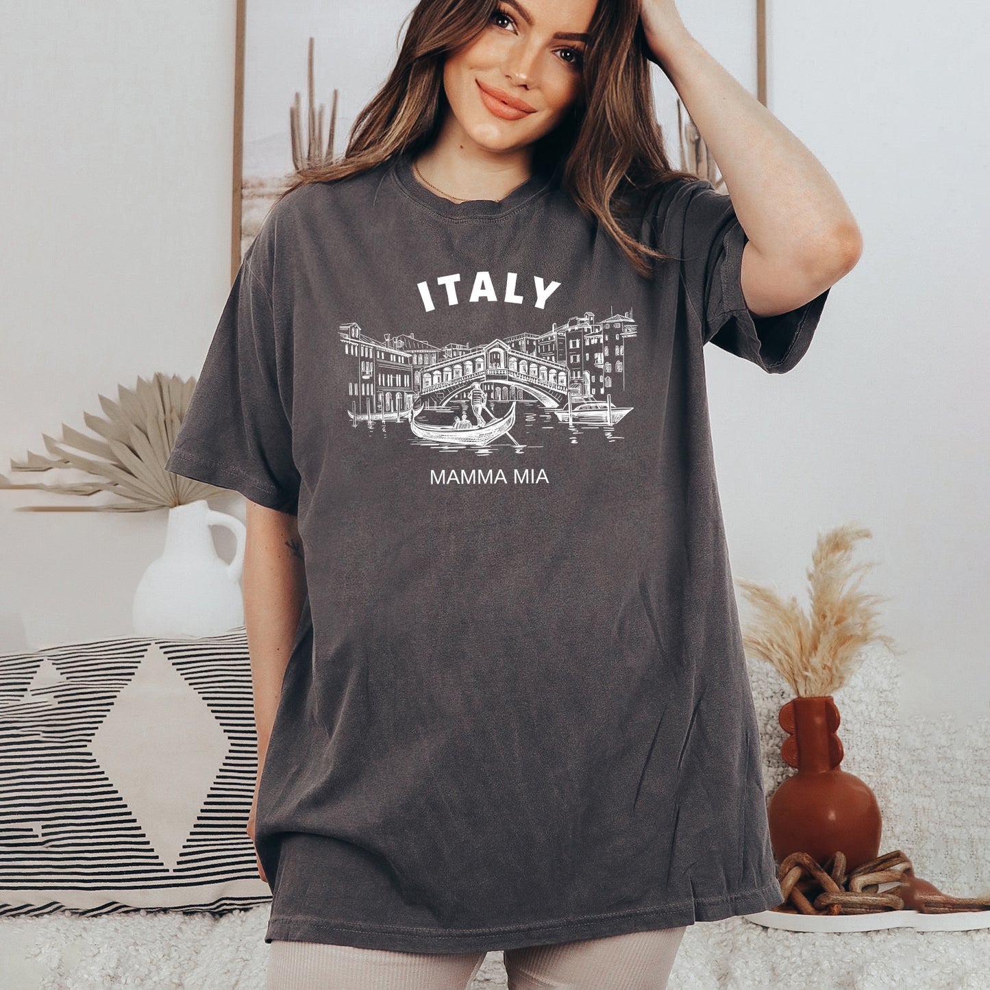 Italy Canal | Garment Dyed Tee