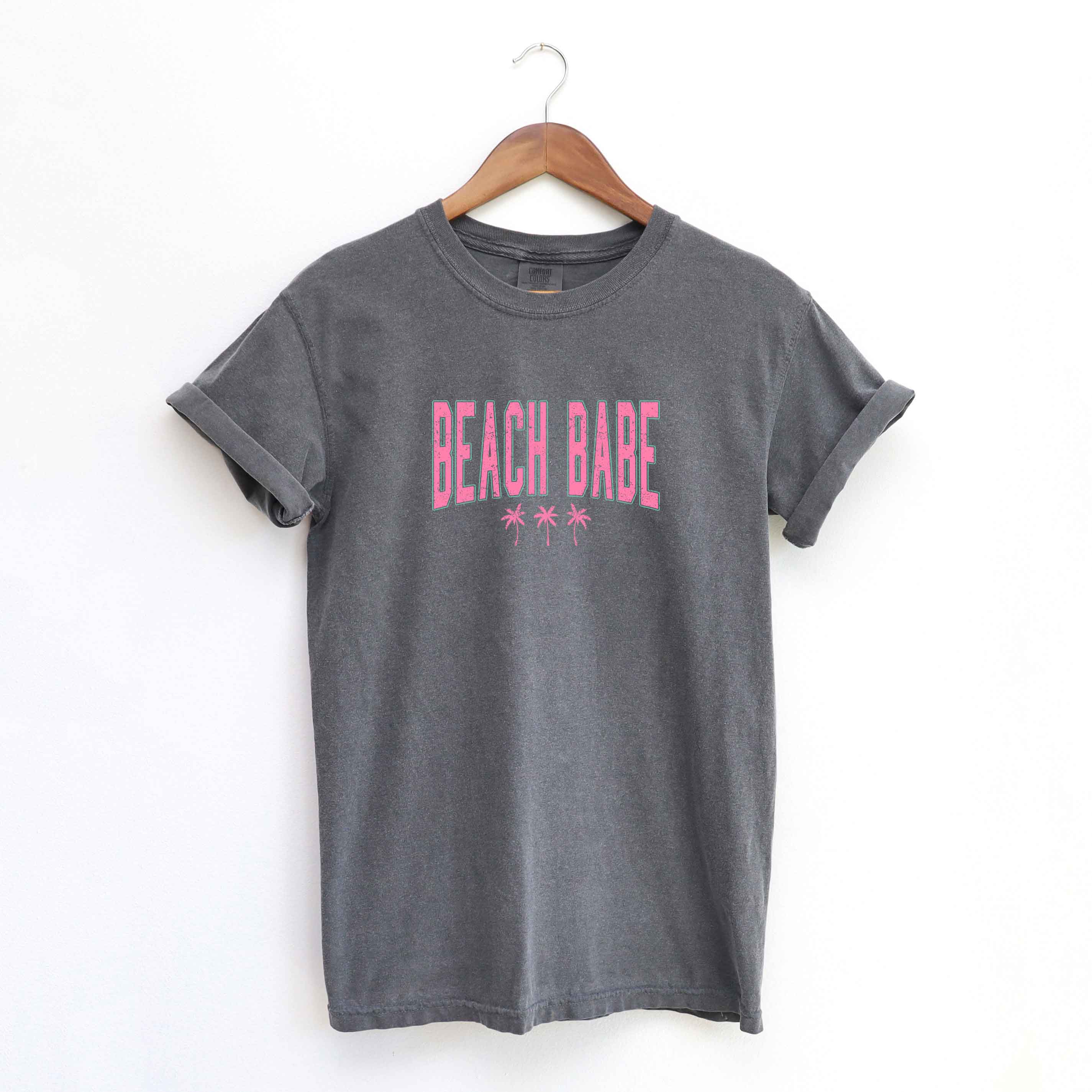Beach Babe Trees | Garment Dyed Short Sleeve Tee