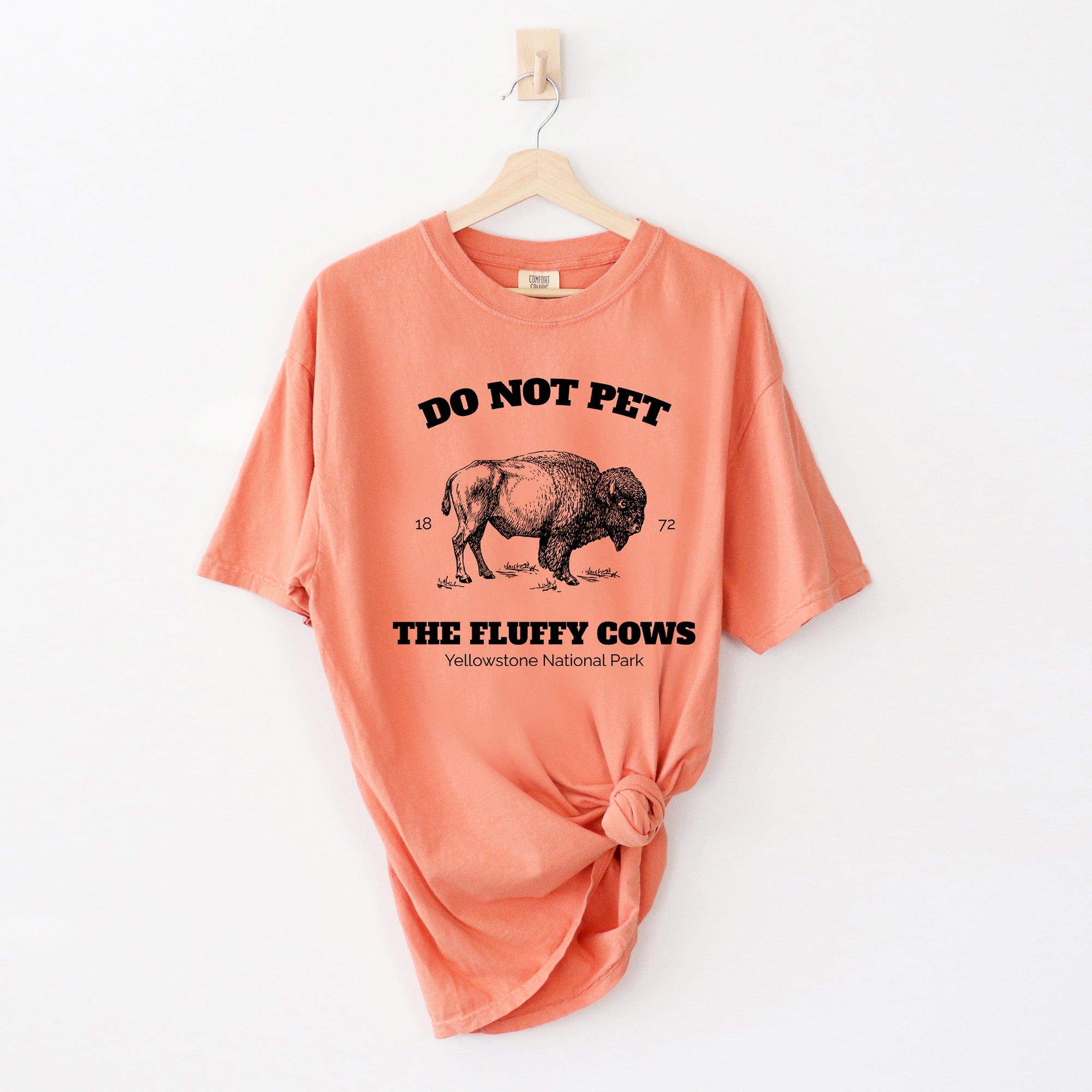 Yellowstone Fluffy Cows | Garment Dyed Tee