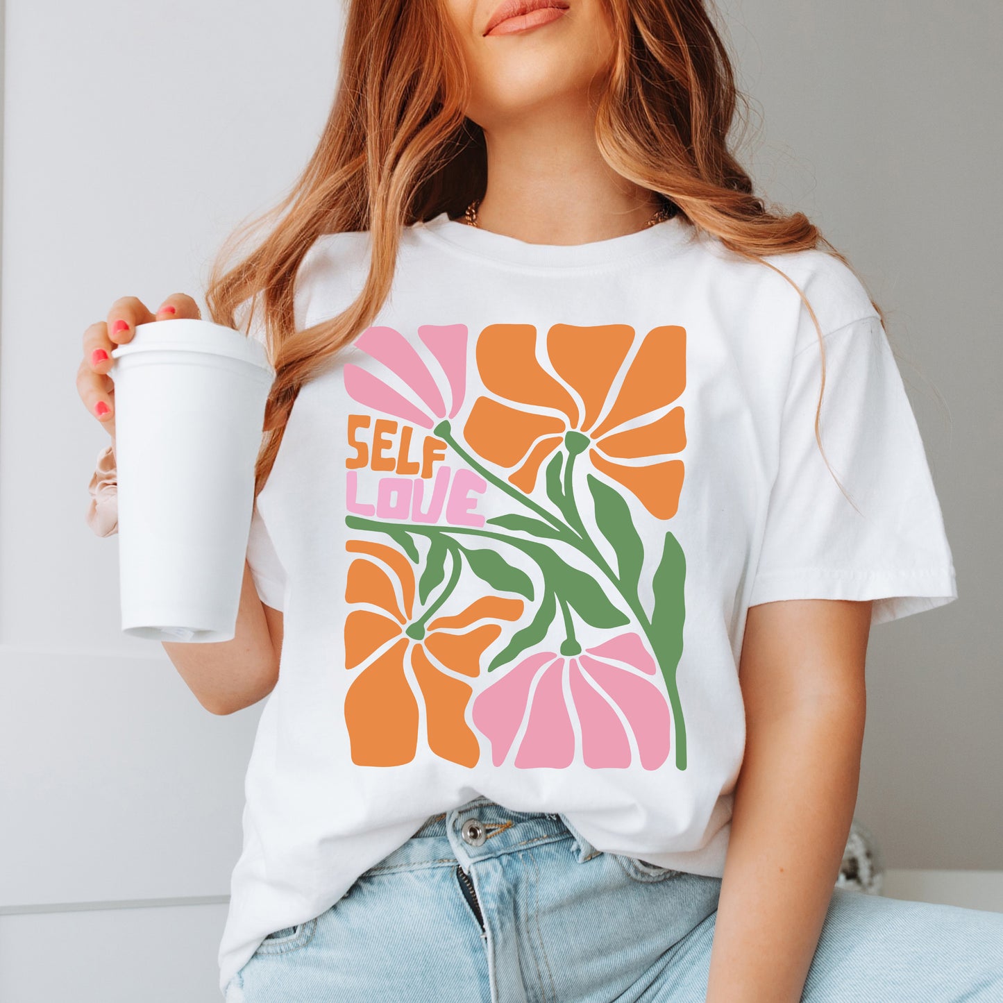 Boho Self Love | Garment Dyed Short Sleeve Tee