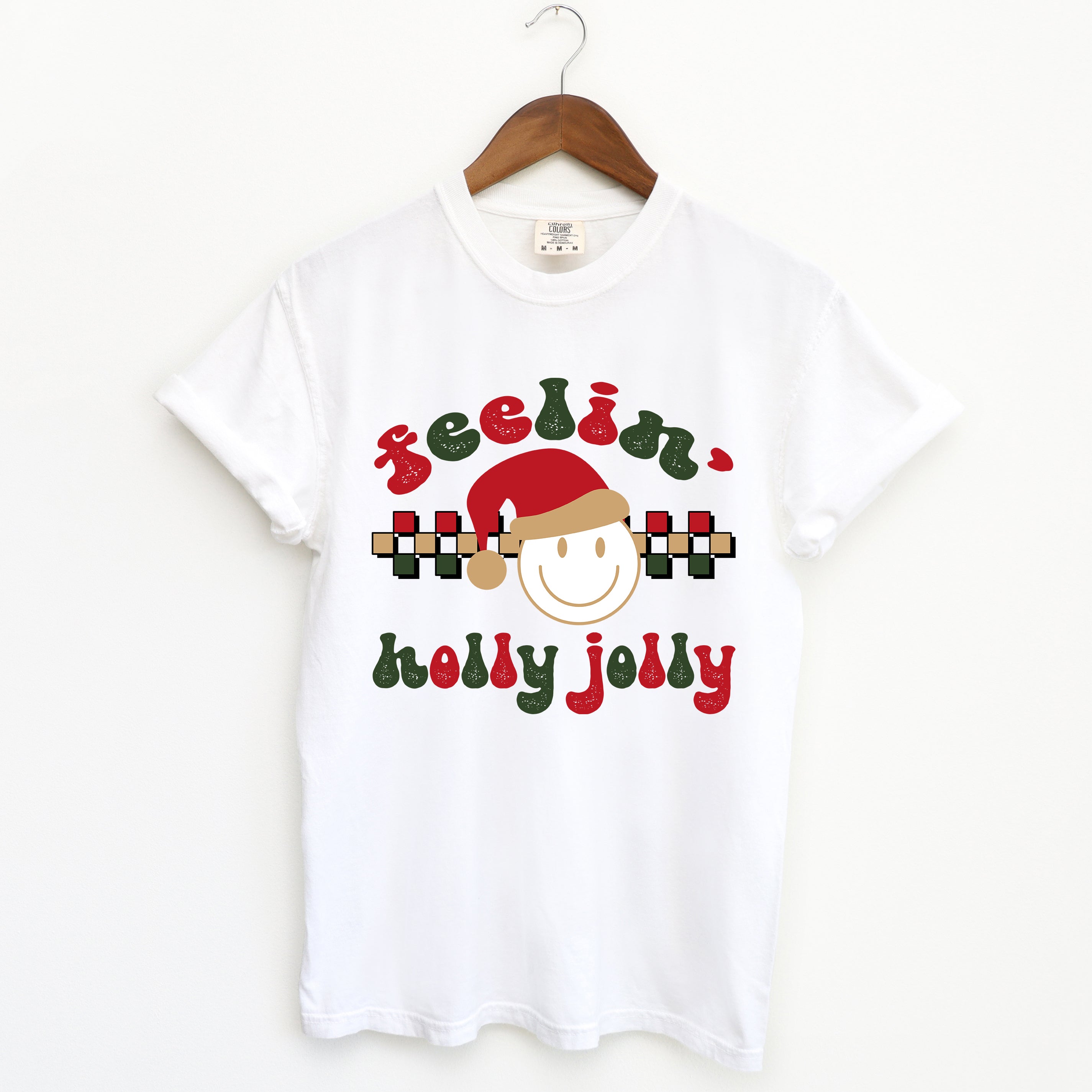 Feelin' Holly Jolly | Garment Dyed Tee