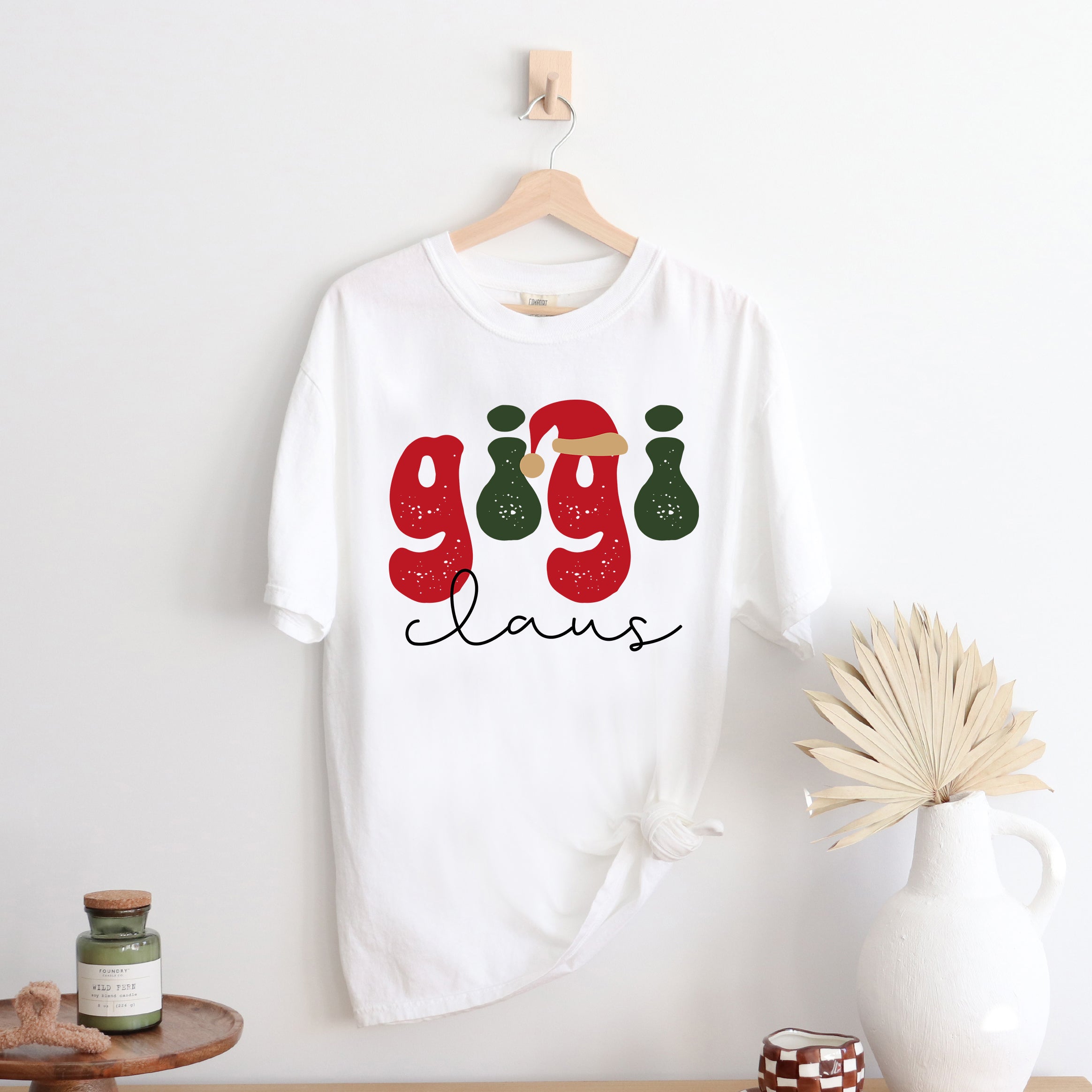 Gigi Claus Hat | Garment Dyed Tee