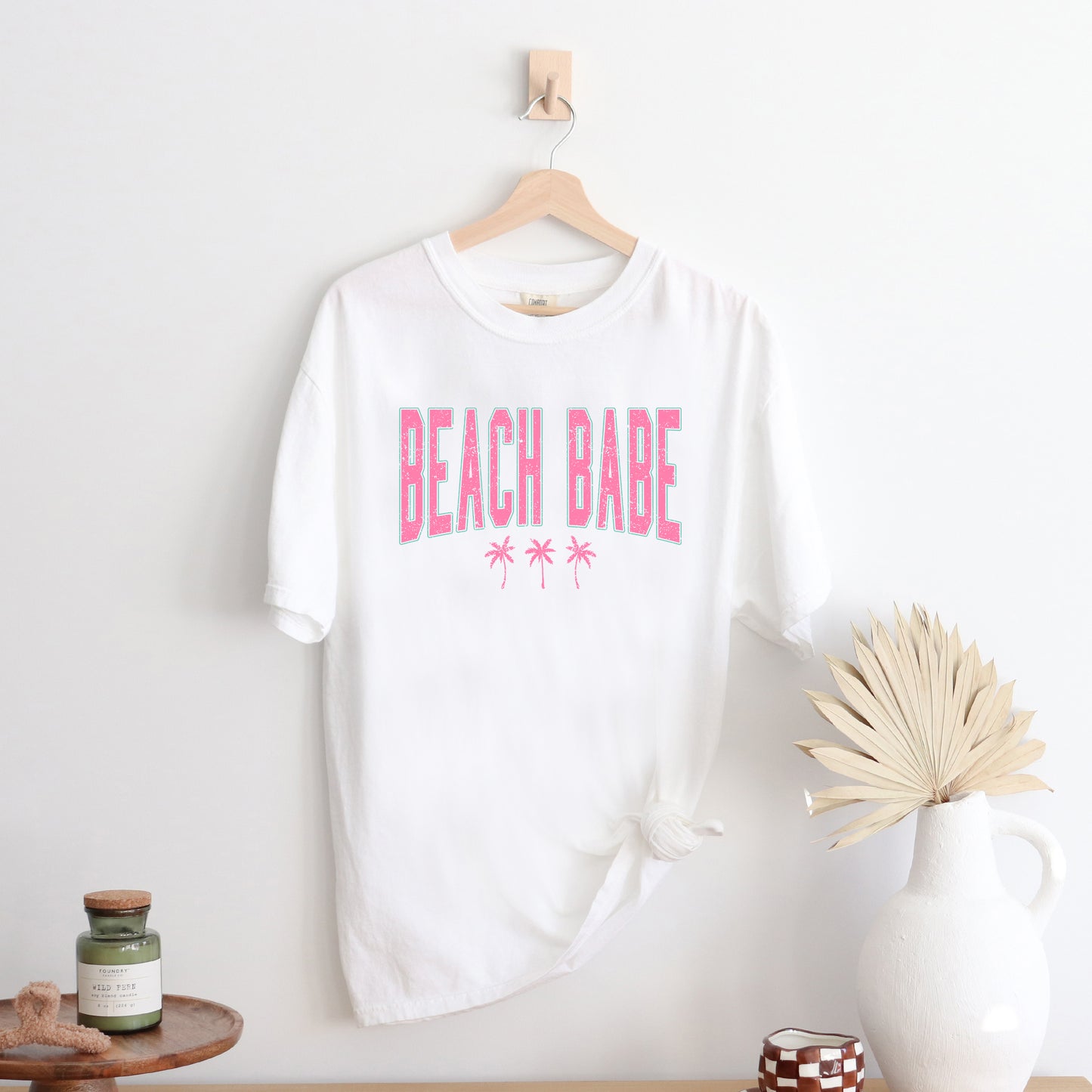 Beach Babe Trees | Garment Dyed Short Sleeve Tee