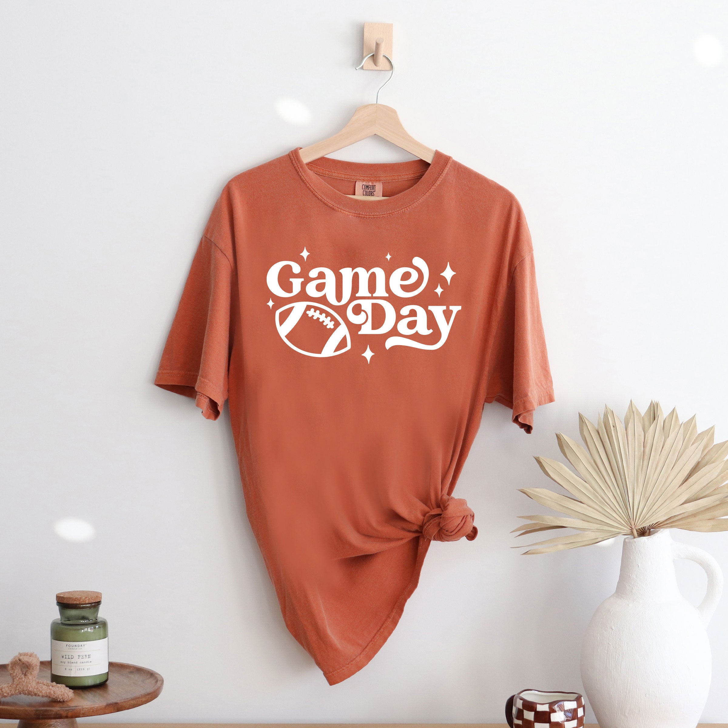 Game Day Stars | Garment Dyed Short Sleeve Tee