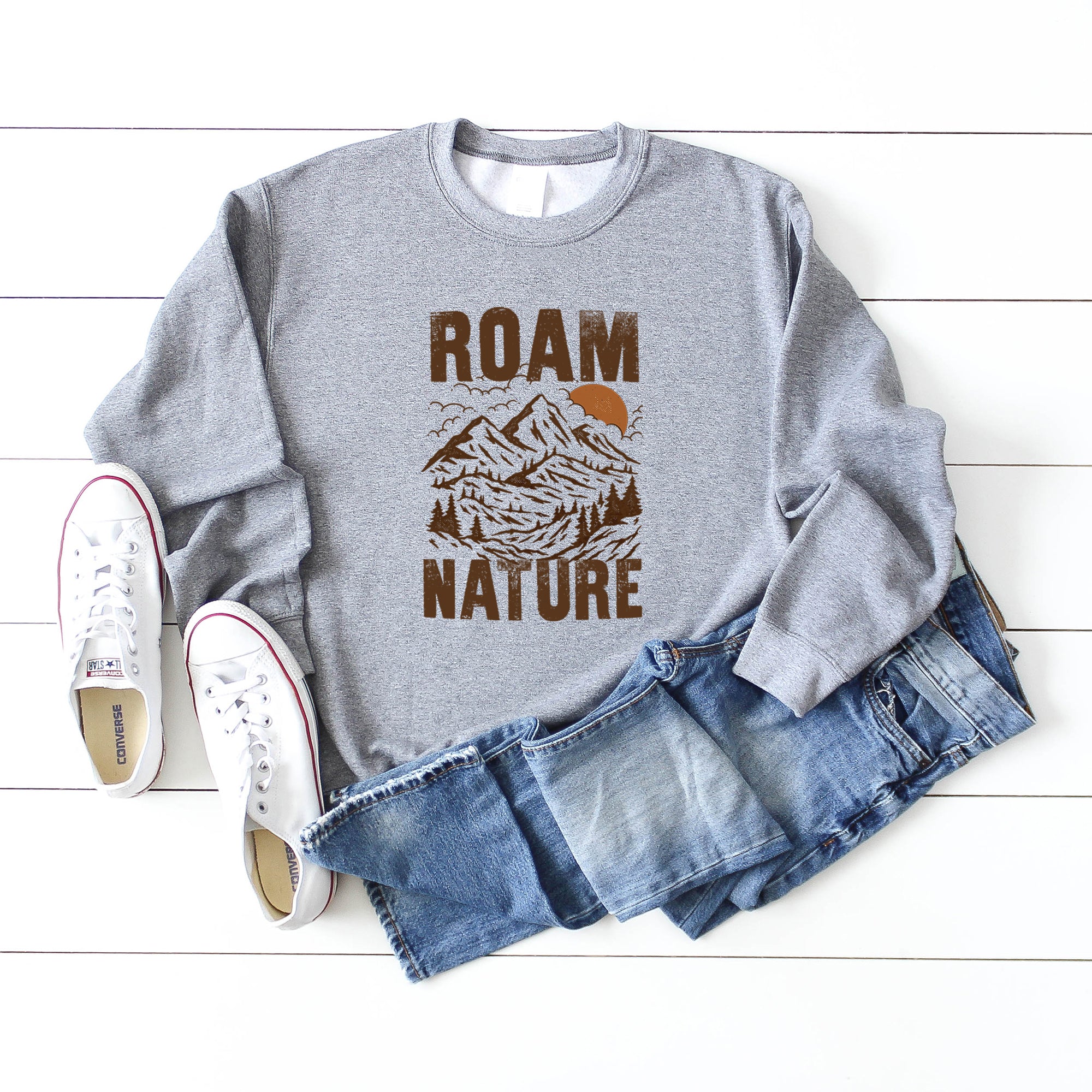 Roam Nature Mountains | Sweatshirt