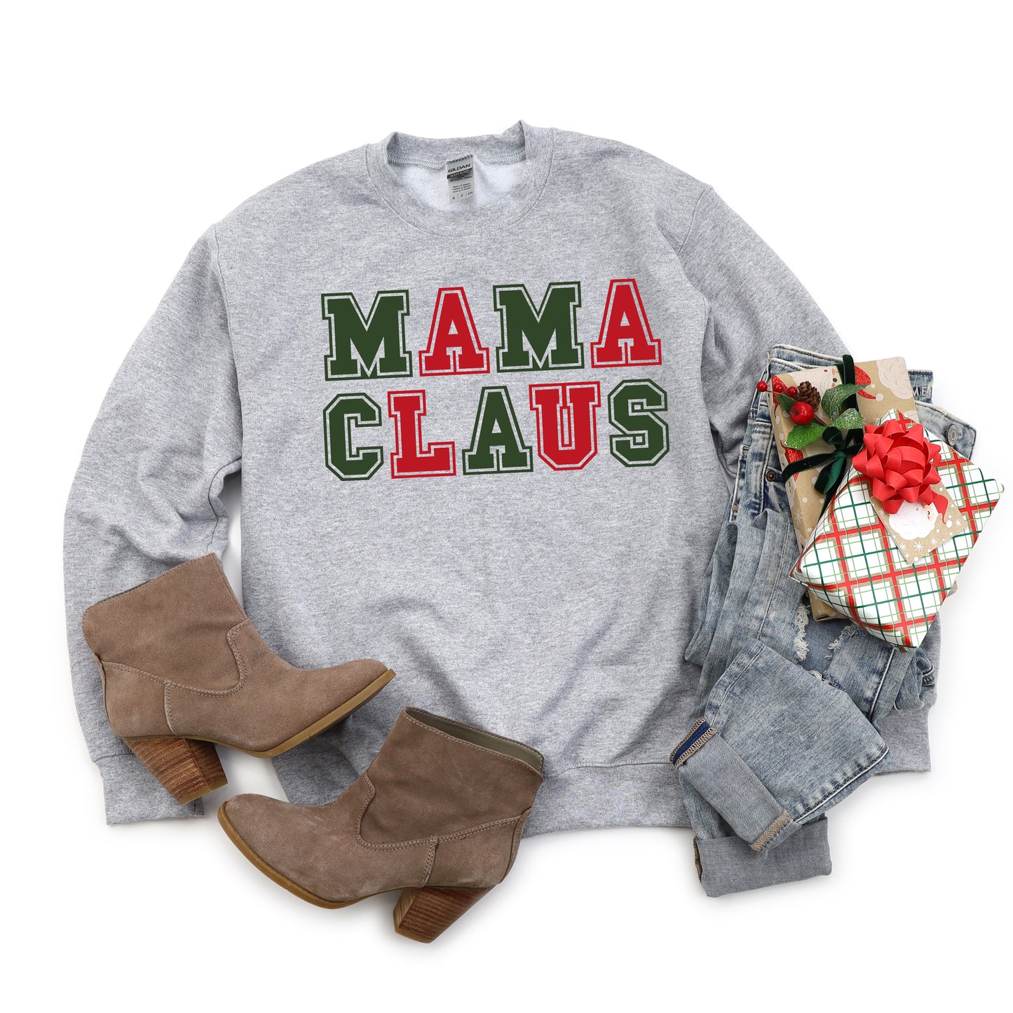 Mama Claus Colorful |Sweatshirt
