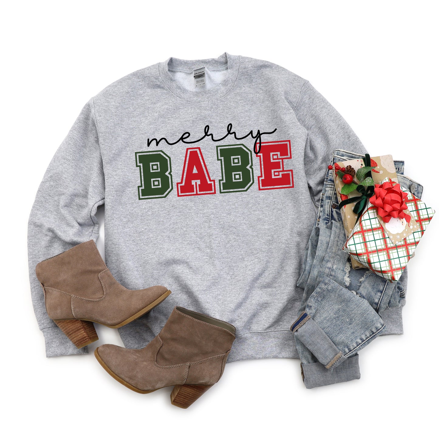 Merry Babe Bold |Sweatshirt