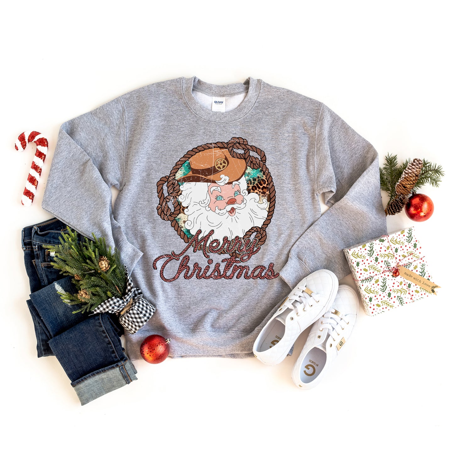 Western Santa | Sweatshirt