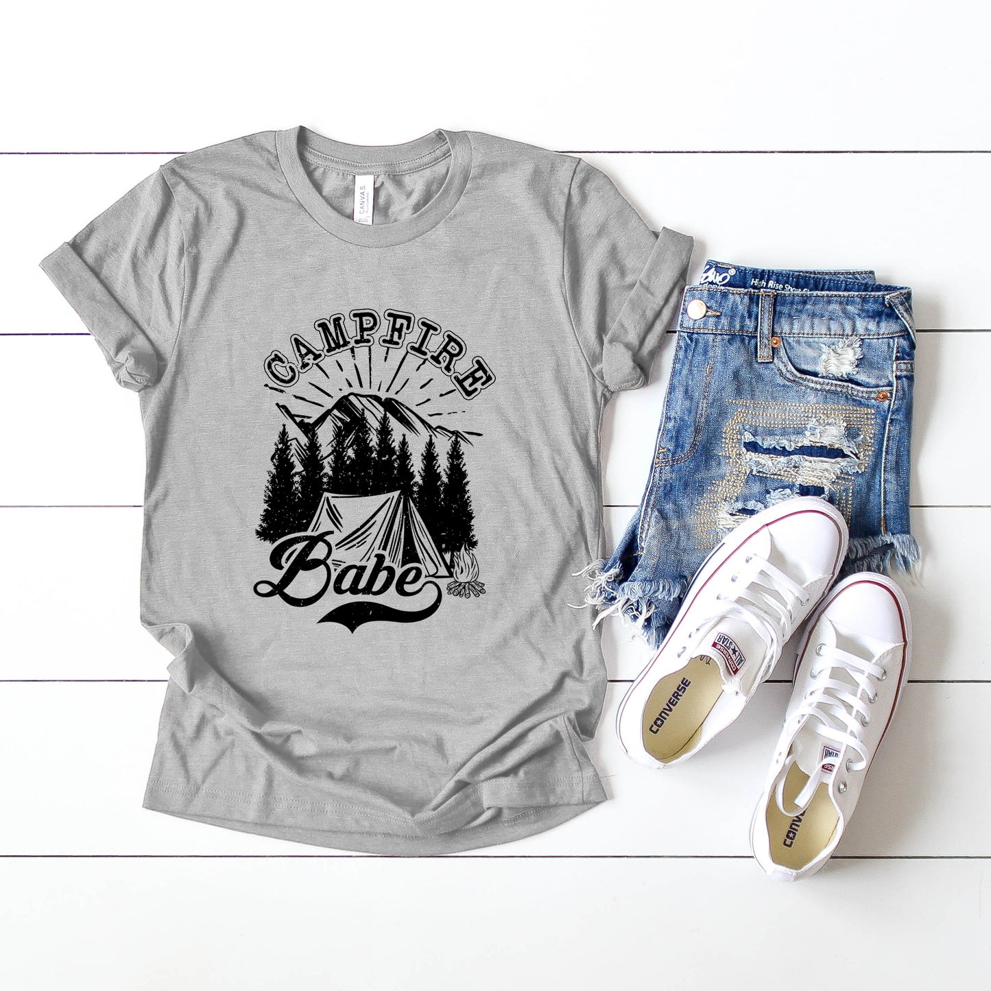 Campfire Babe | Short Sleeve Graphic Tee