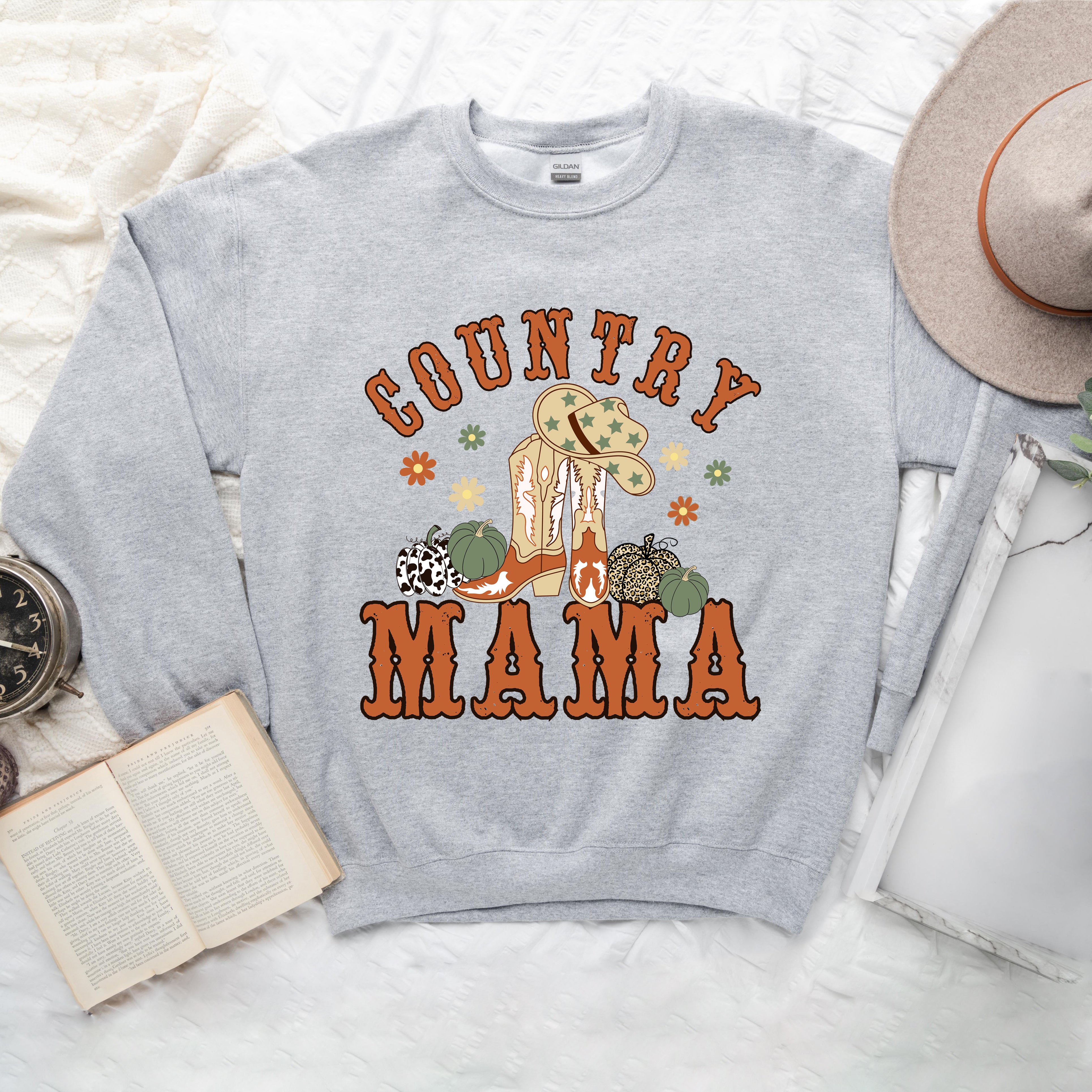 Country Mama Boots | Sweatshirt