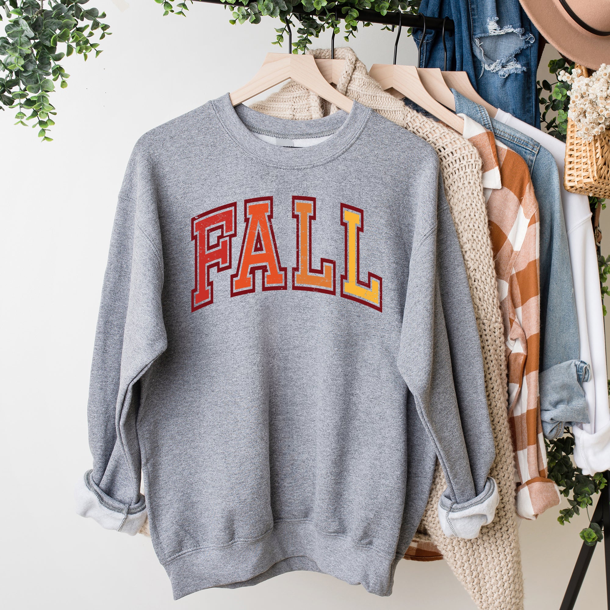 Varsity Fall Ombre | Sweatshirt