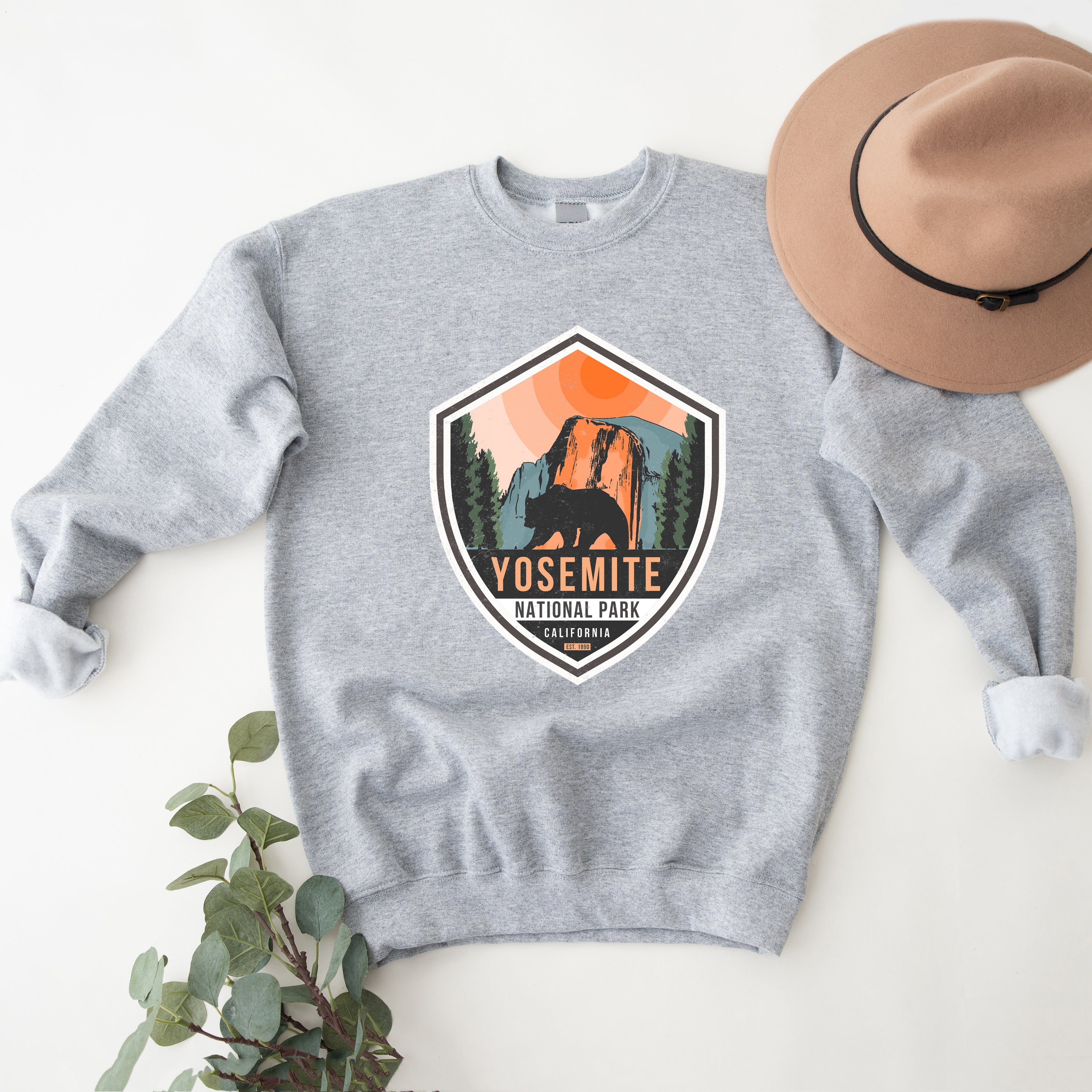 Yosemite National Park Badge | Sweatshirt