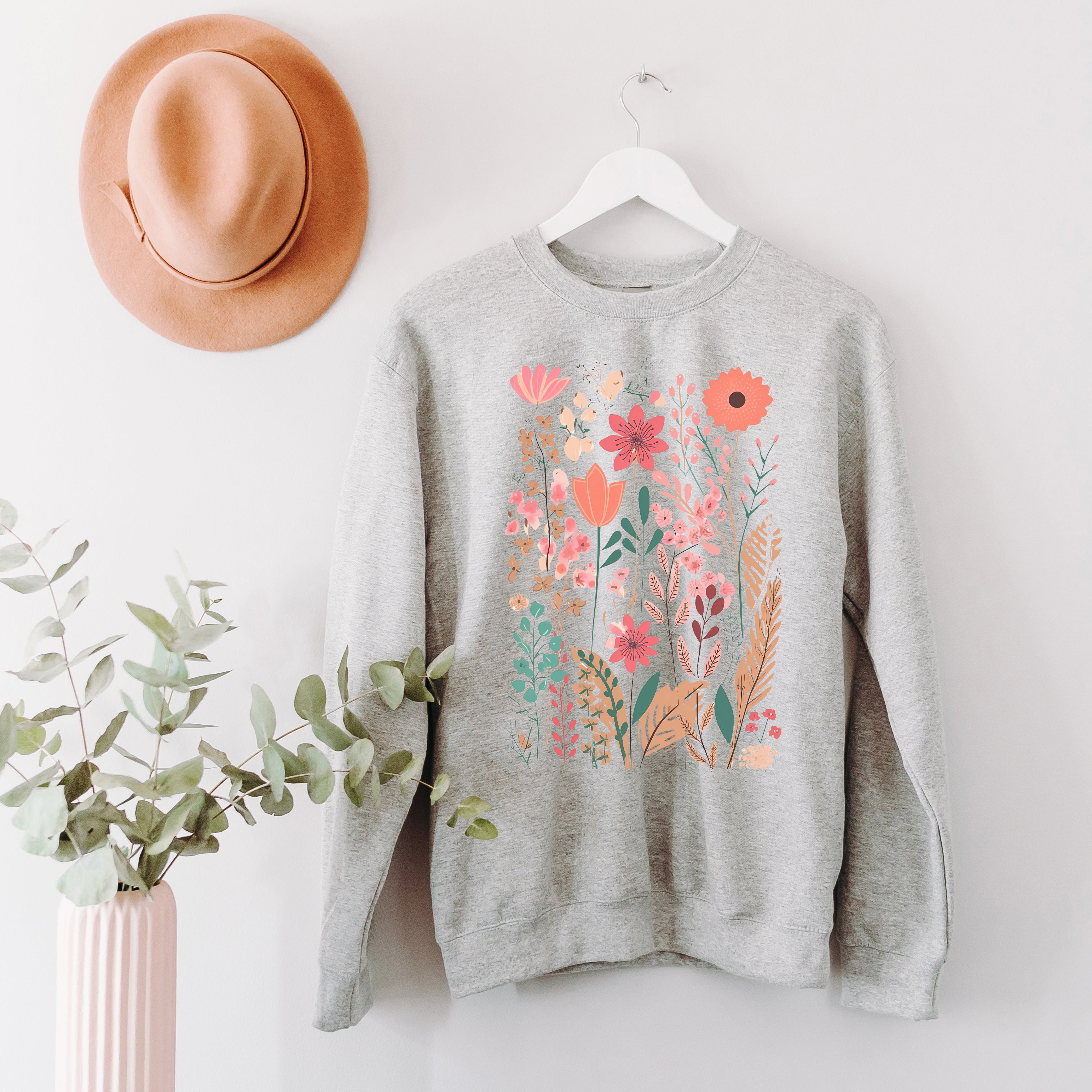 Pastel Wildflowers | Sweatshirt