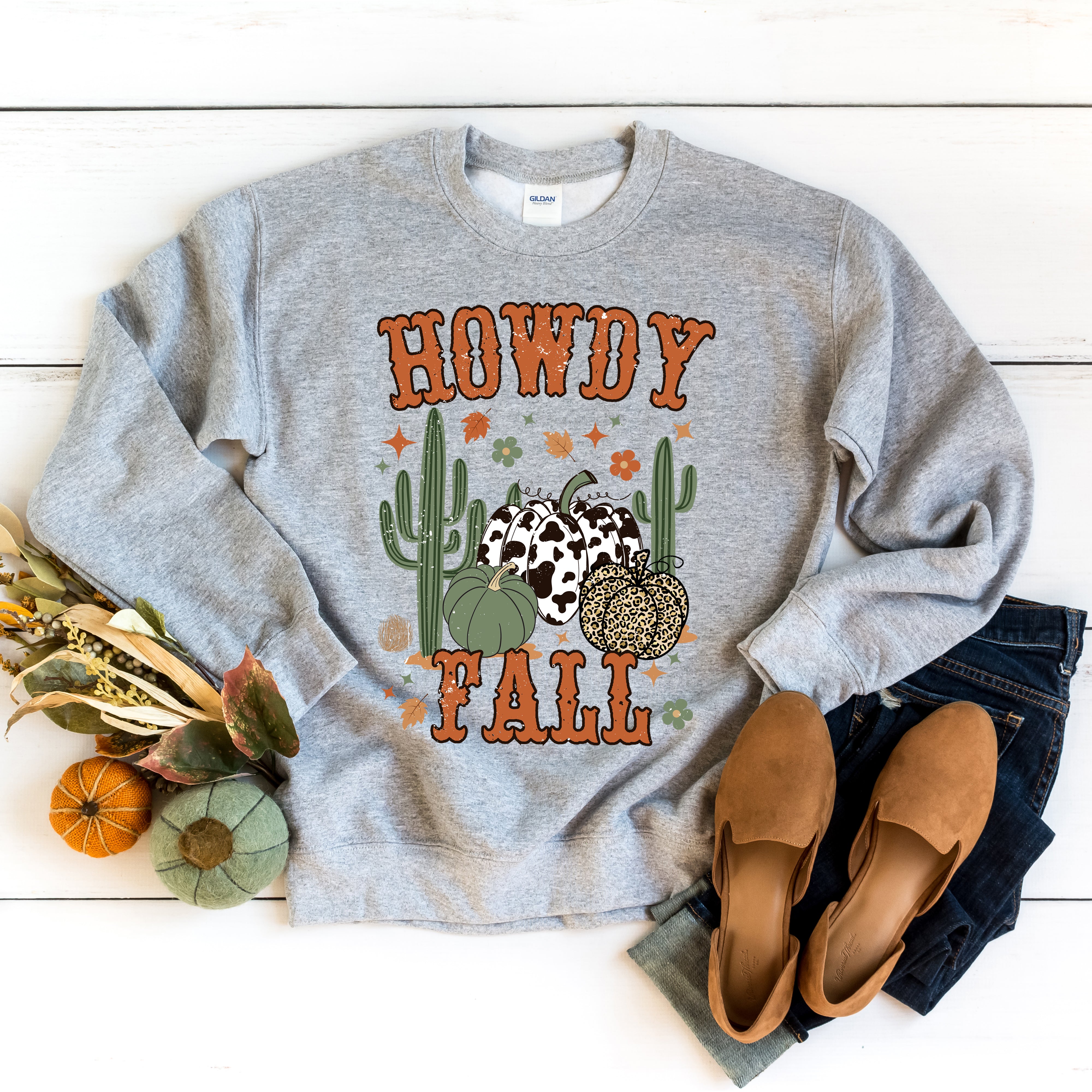 Howdy Fall Cactus | Sweatshirt