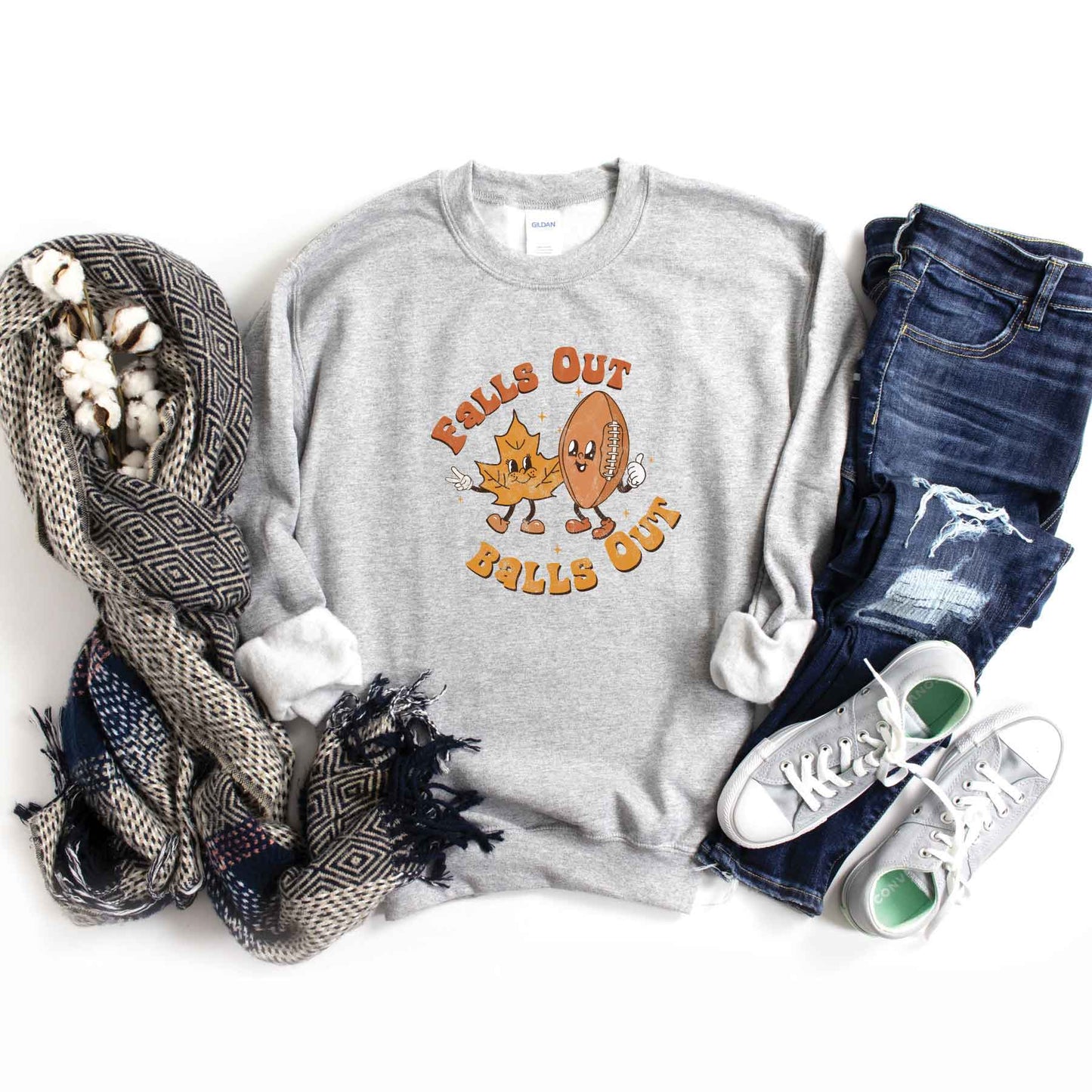 Falls Out Balls Out | Sweatshirt