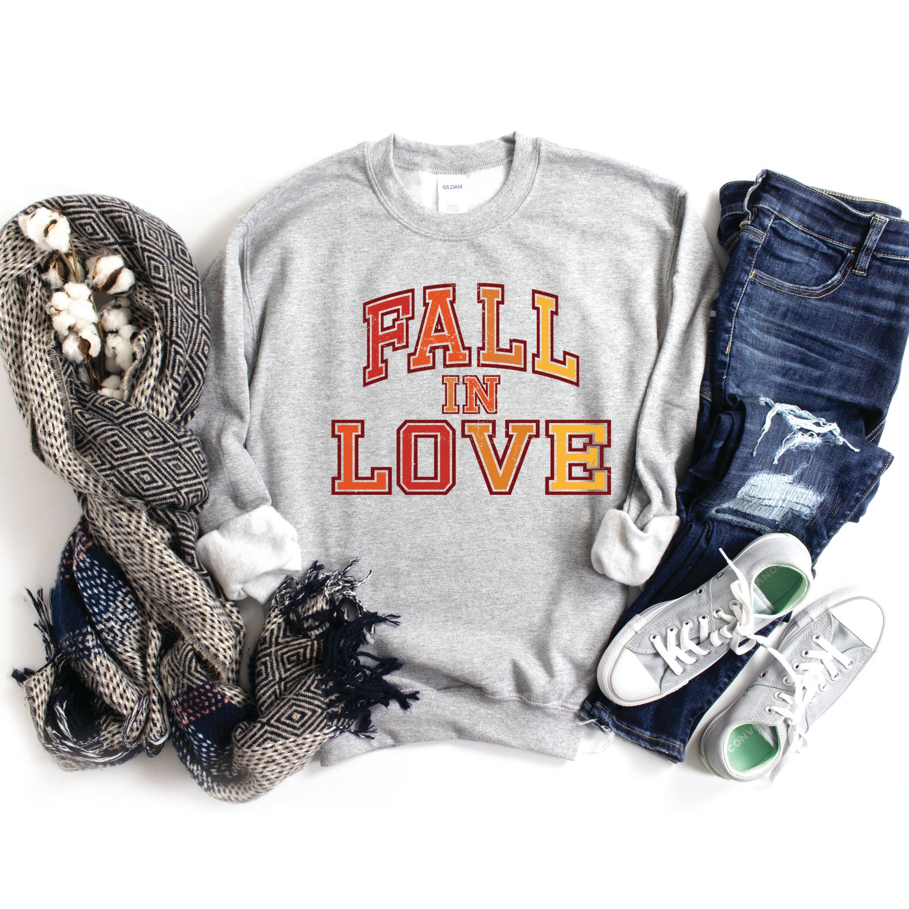 Fall In Love Ombre | Sweatshirt