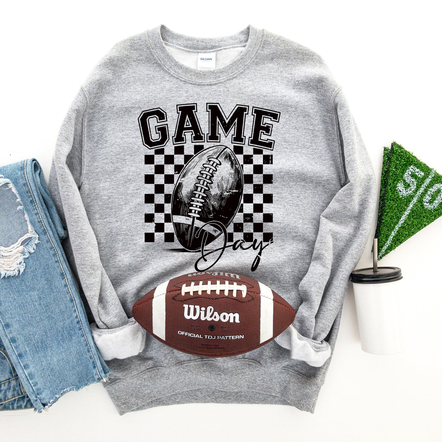 Retro Football Game Day | Sweatshirt