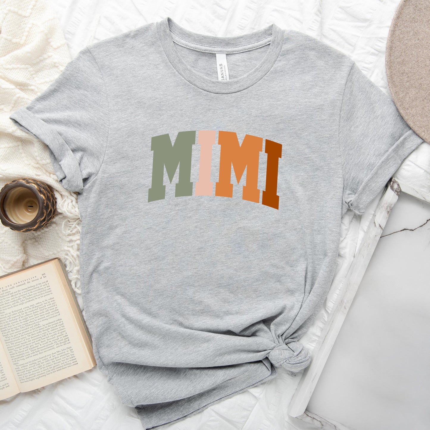 Mimi Colorful | Short Sleeve Crew Neck