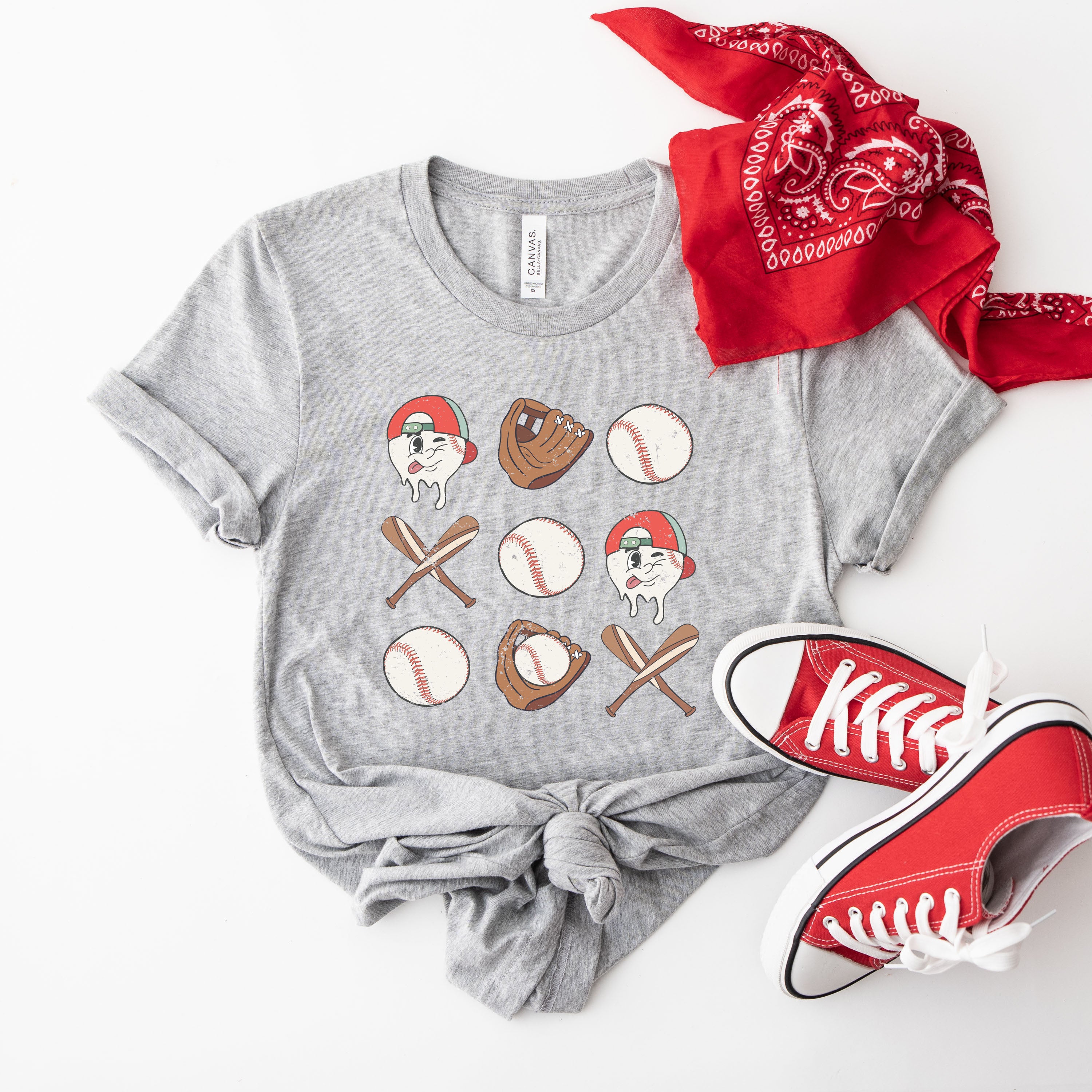 Baseball Collage | Short Sleeve Graphic Tee