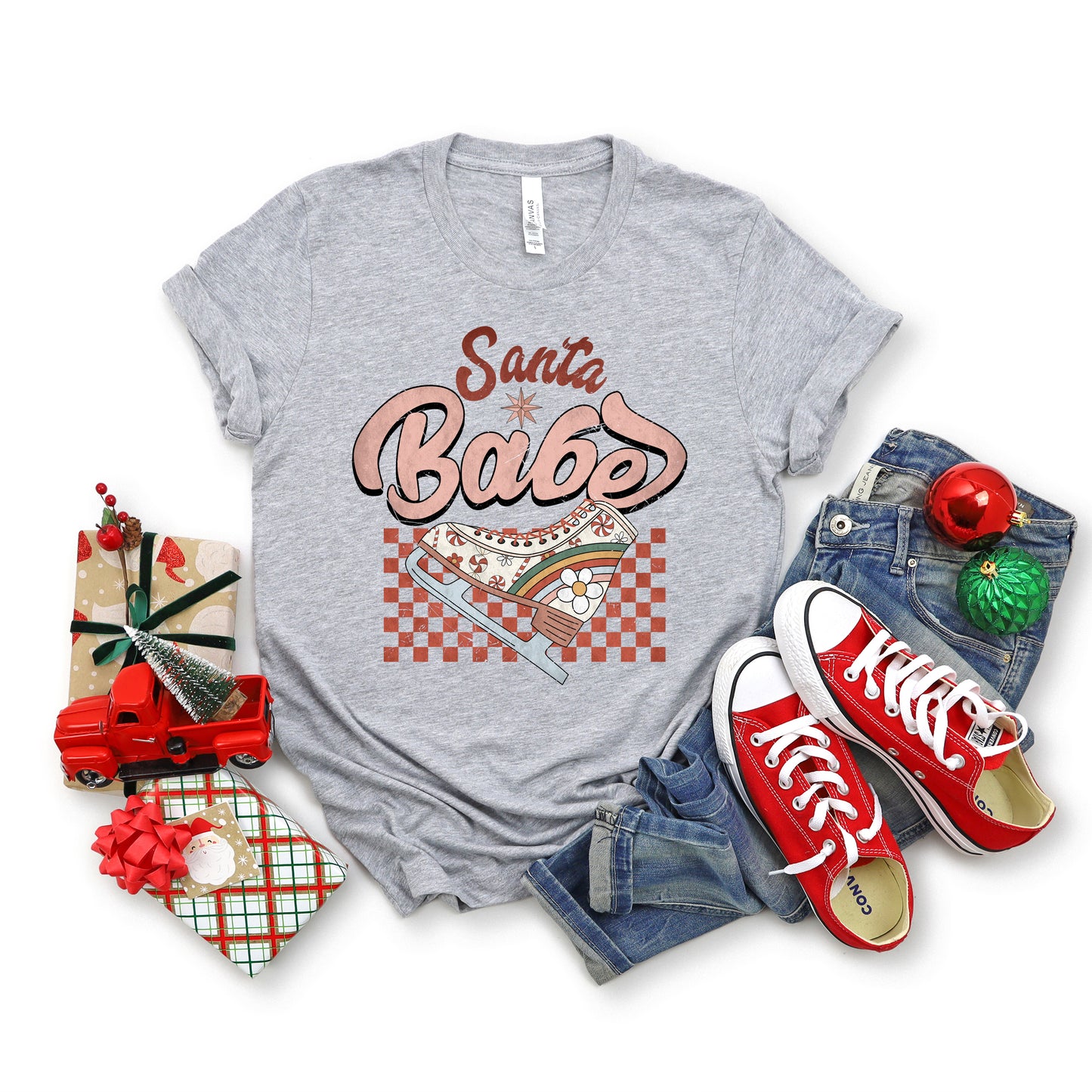 Santa Babe | Short Sleeve Crew Neck