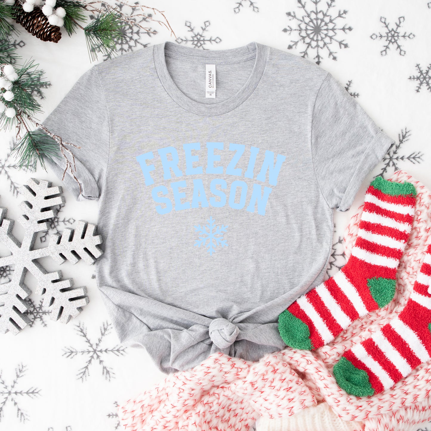 Freezin' Season | Short Sleeve Crew Neck