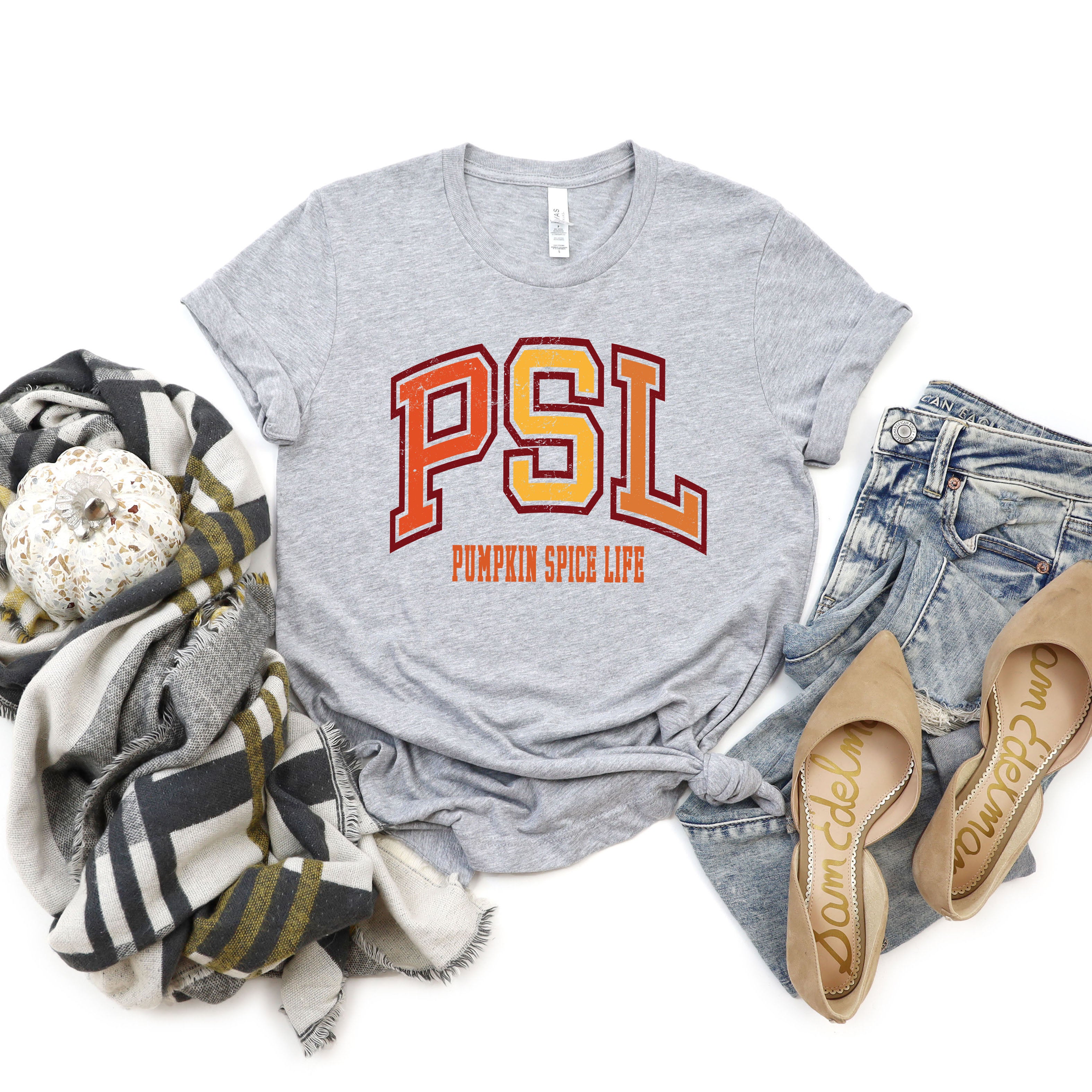 Pumpkin Spice Life | Short Sleeve Crew Neck