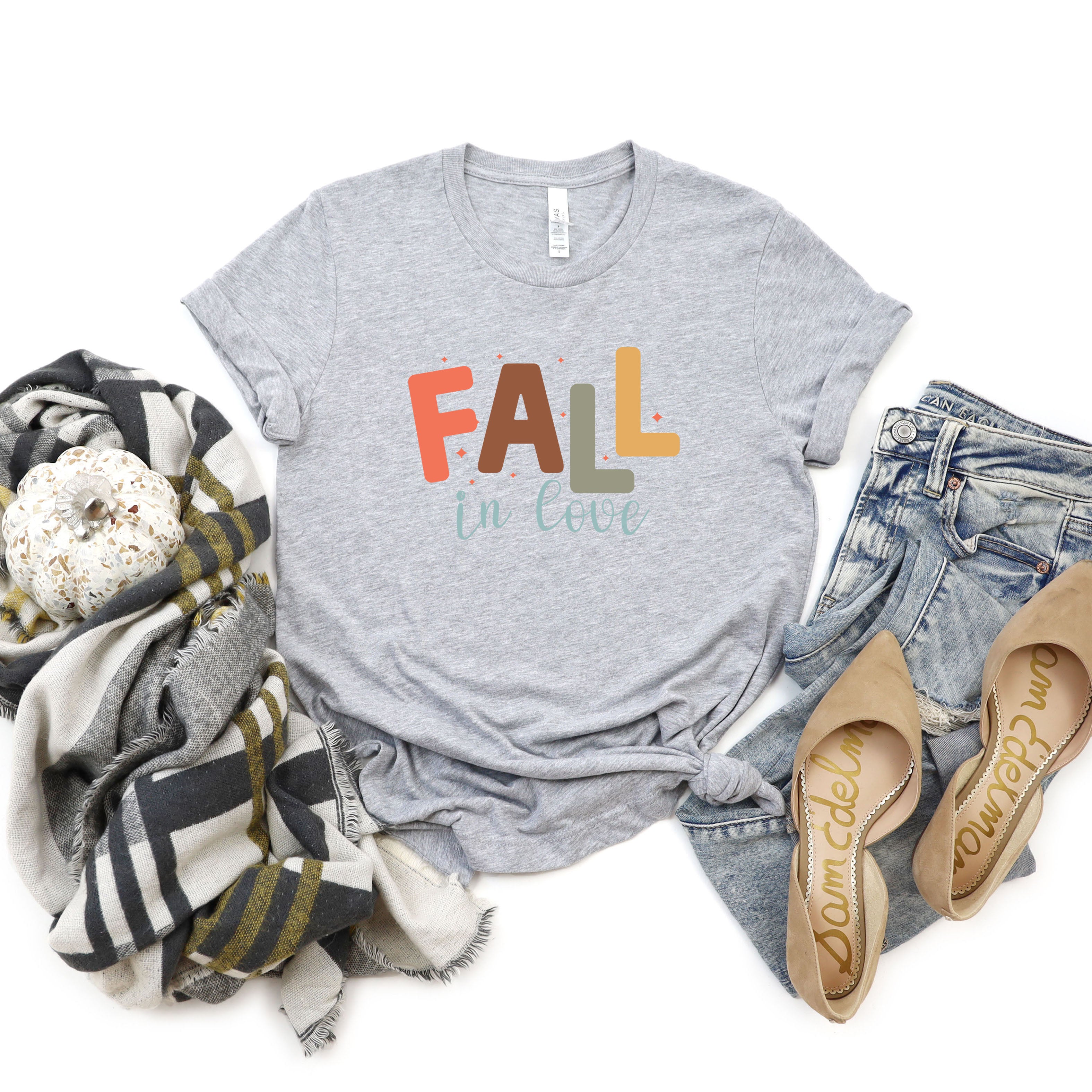 Fall Is Love | Short Sleeve Crew Neck
