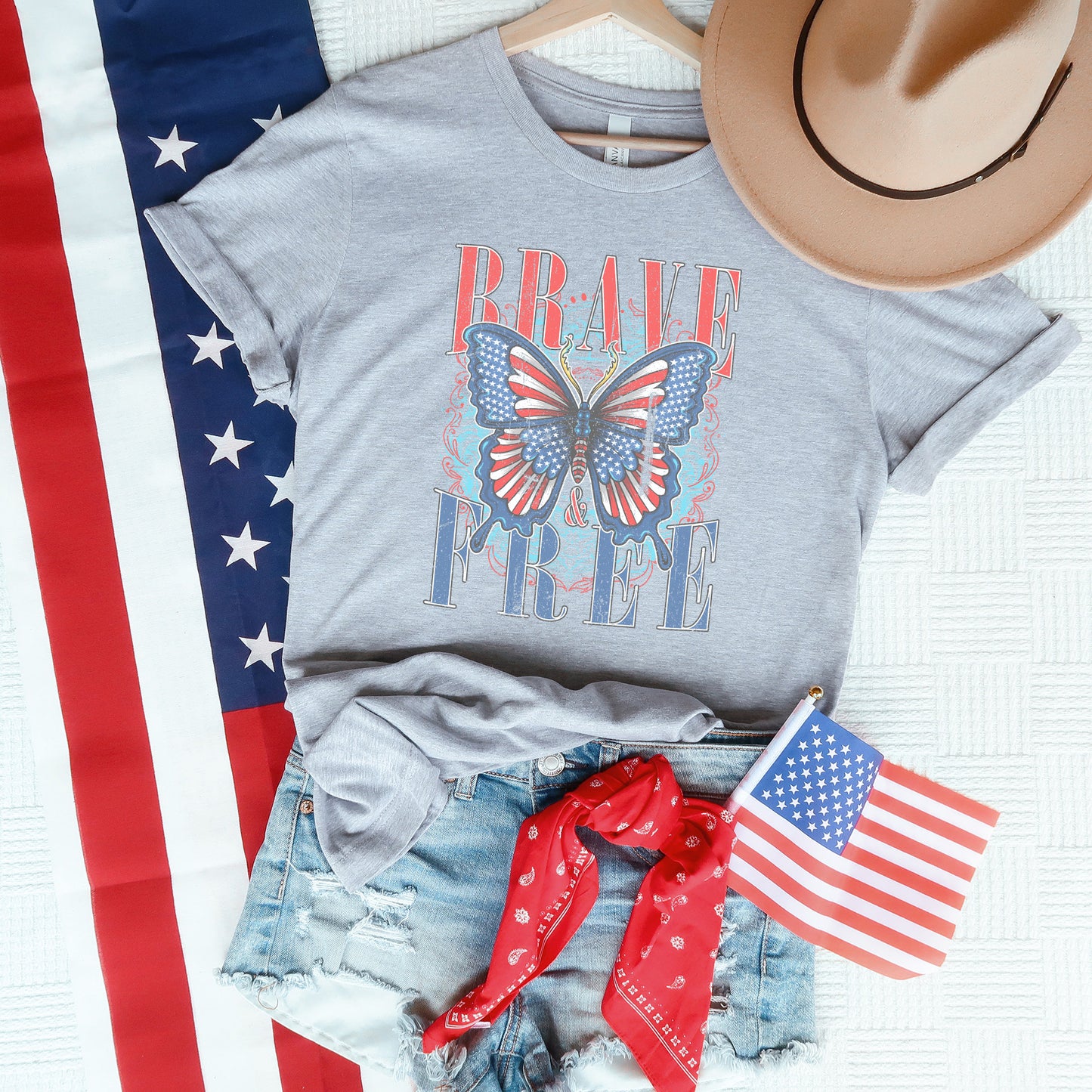Brave Butterfly | Short Sleeve Graphic Tee