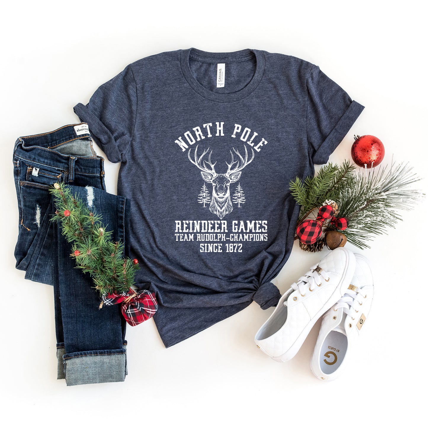 North Pole Reindeer Games | Short Sleeve Crewneck