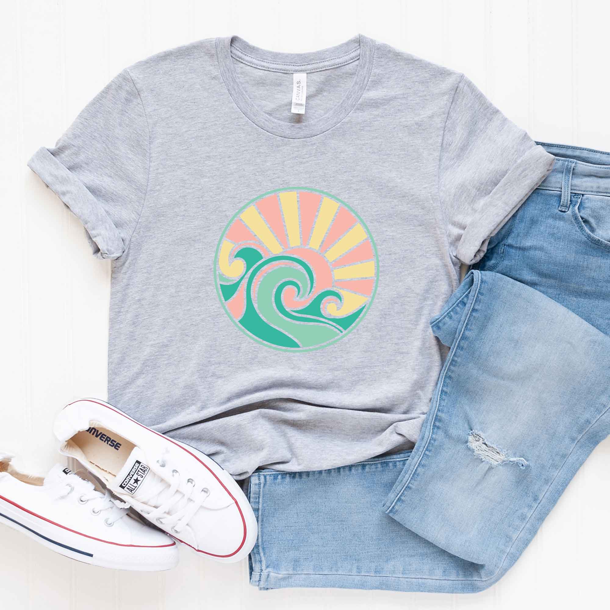 Round Waves | Short Sleeve Graphic Tee